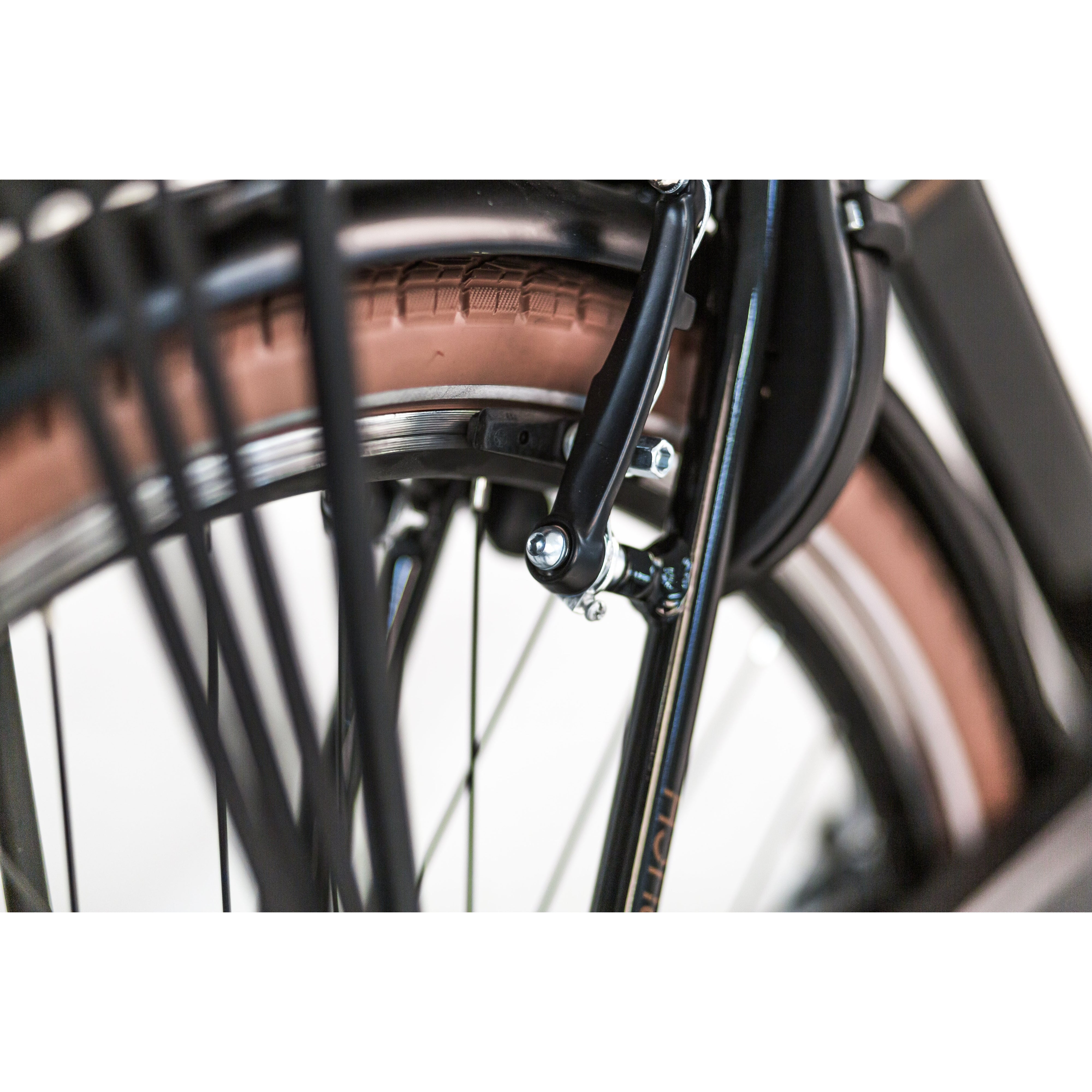 Puch E-Folk N7 - Black Glossy - Lage Instap - 55cm - AE-trading