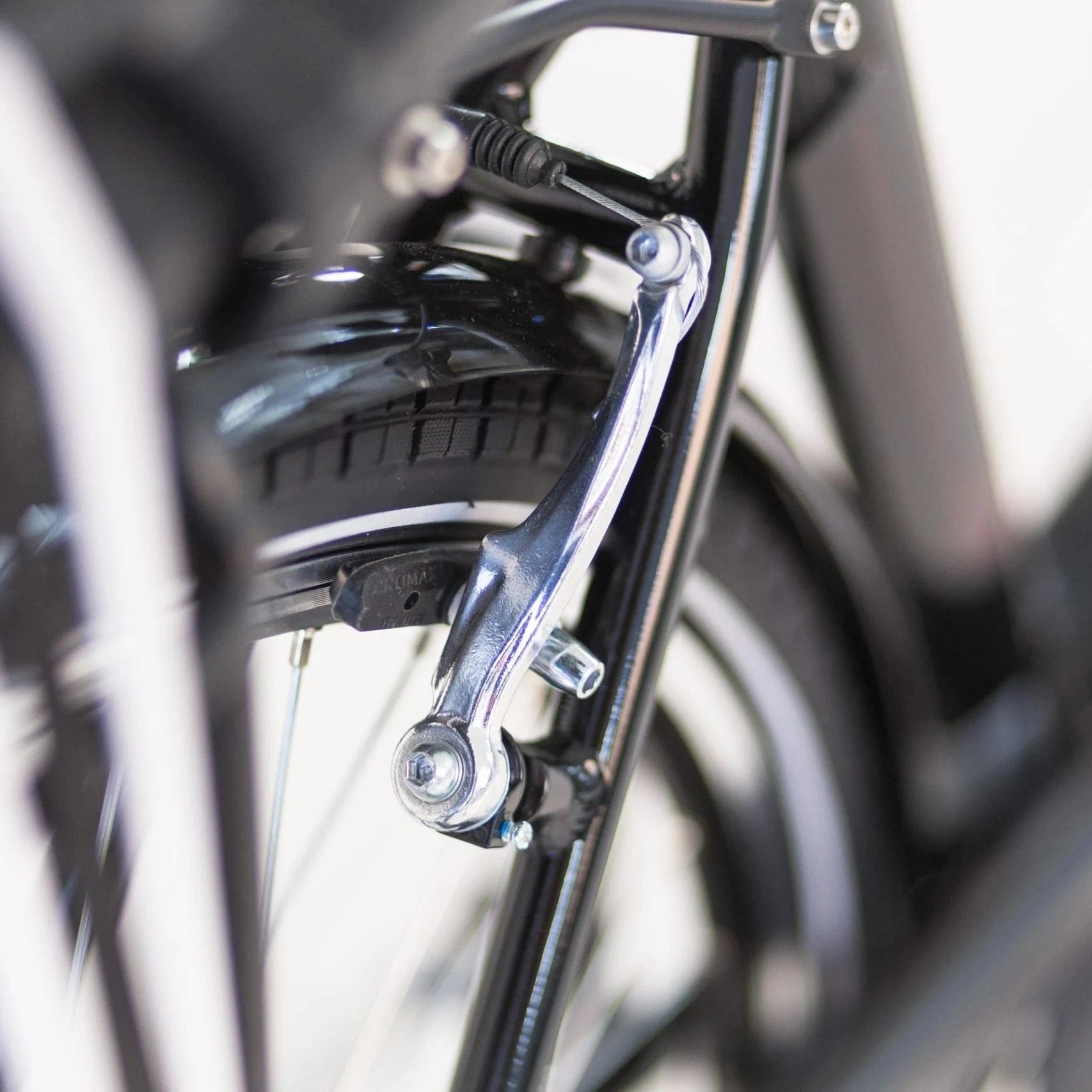 Puch E-Folk N7 Elektrische Fiets - 55cm - Damesfiets - Mat Zwart - E-bike