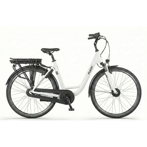 Puch E-Folk N7 - White Glossy - Lage Instap - 55cm - AE-trading