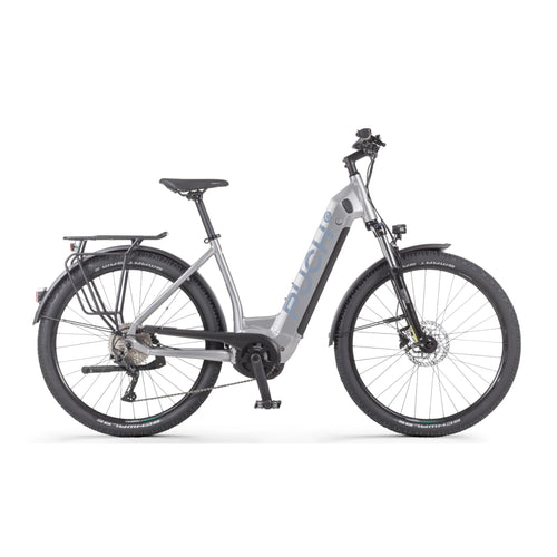 Puch E-Maxi S+ Active Plus 500 - Elektrische Fiets - Mat Antraciet - Accu 500Wh - 250W Bosch Middenmotor - Shimano Nexus 8 Versnellingen - Hydraulische Remmenn - AE-trading