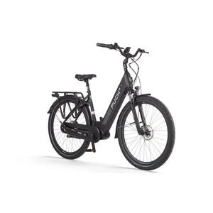 Puch E-Modern Elektrische fiets - N7 - Damesfiets - 49cm - Sunrise Zwart Metallic Mat - E-bike - AE-trading