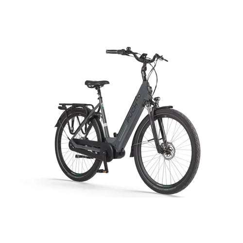 Puch E-Modern Elektrische fiets - N7 - Damesfiets - Basalt Grijs Glans - 54cm - AE-trading