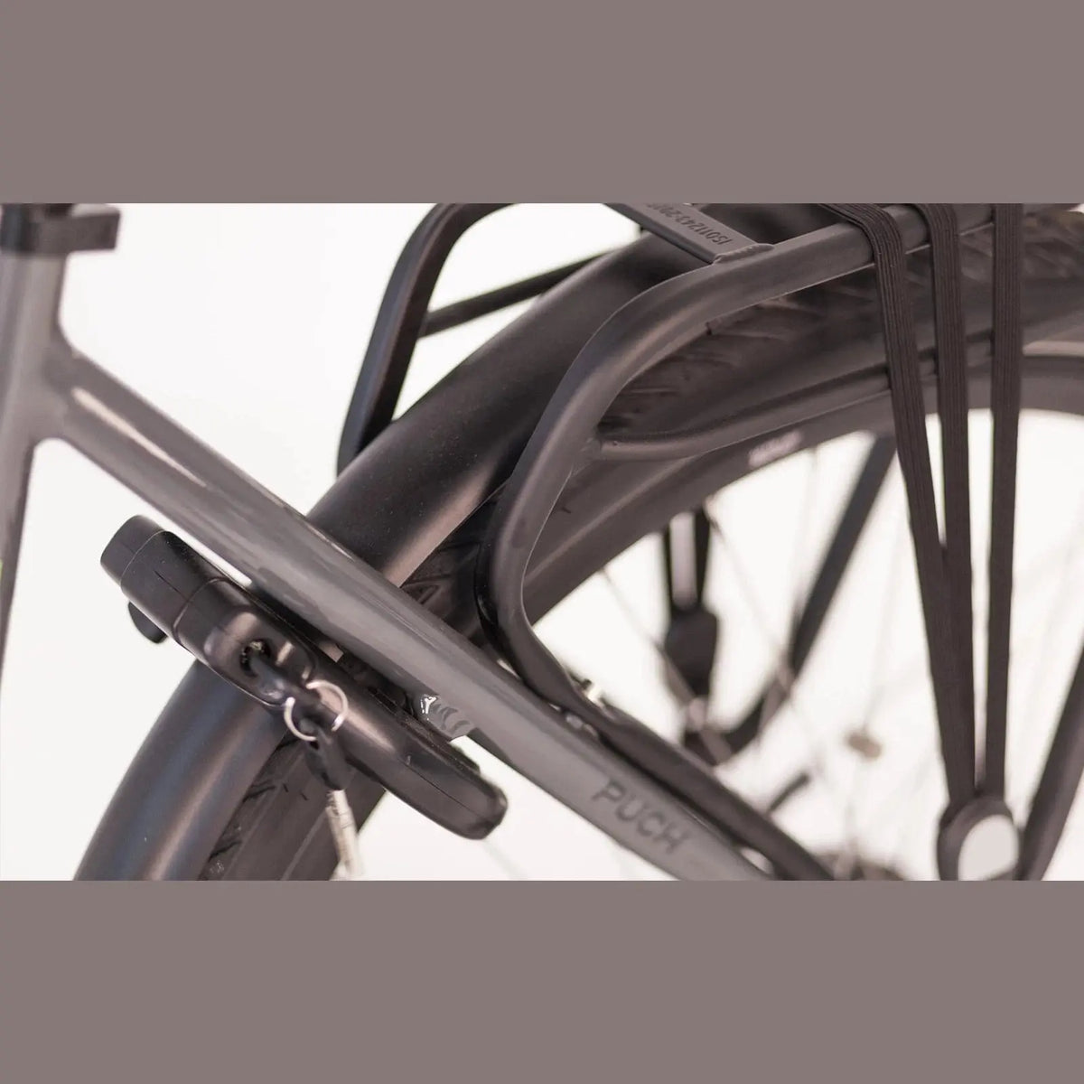 Puch E-Modern Elektrische fiets - N7 - Damesfiets - Basalt Grijs Glans - 54cm - AE-trading