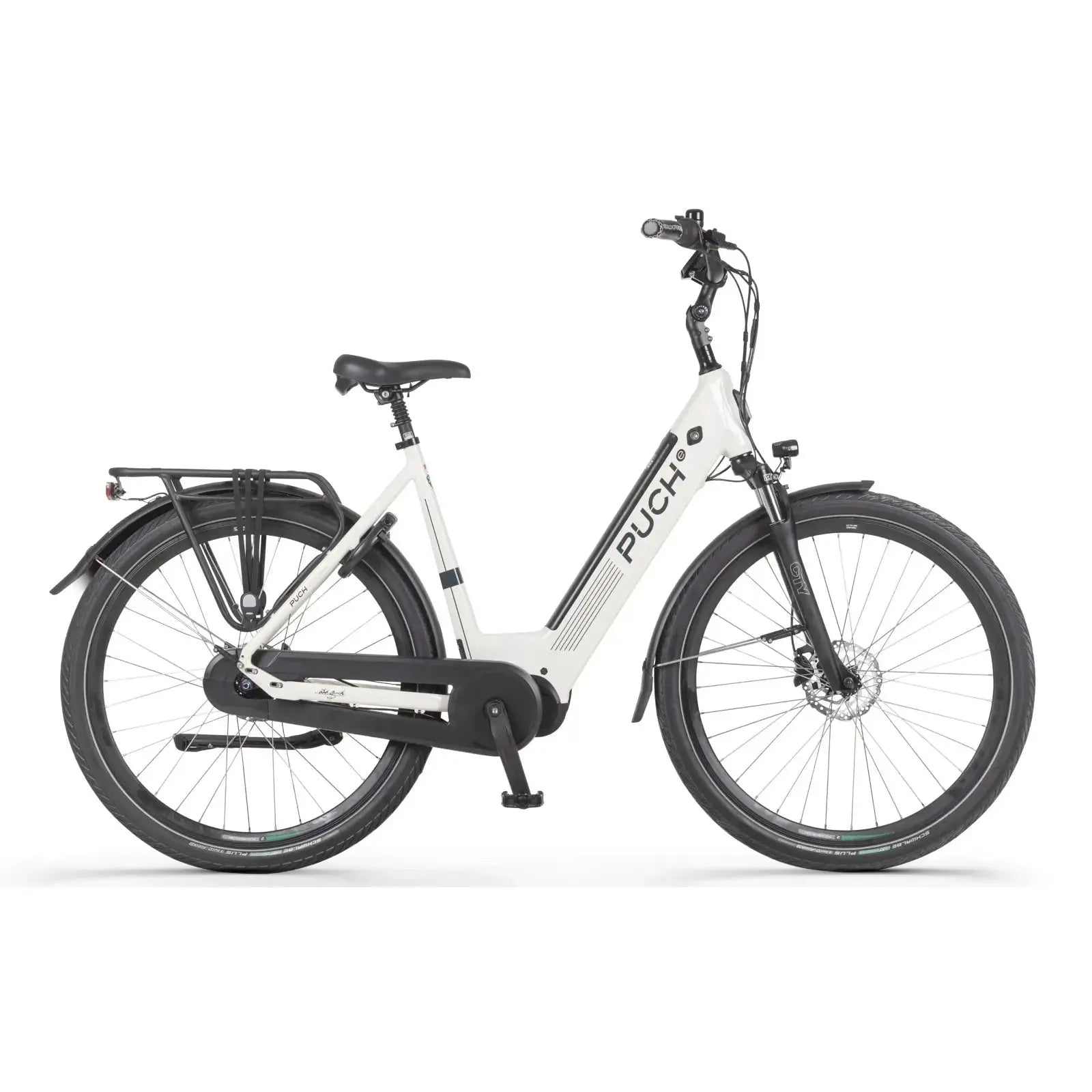 Puch E-Modern Elektrische fiets - N7 - Damesfiets - Cream White - E-bike - AE-trading