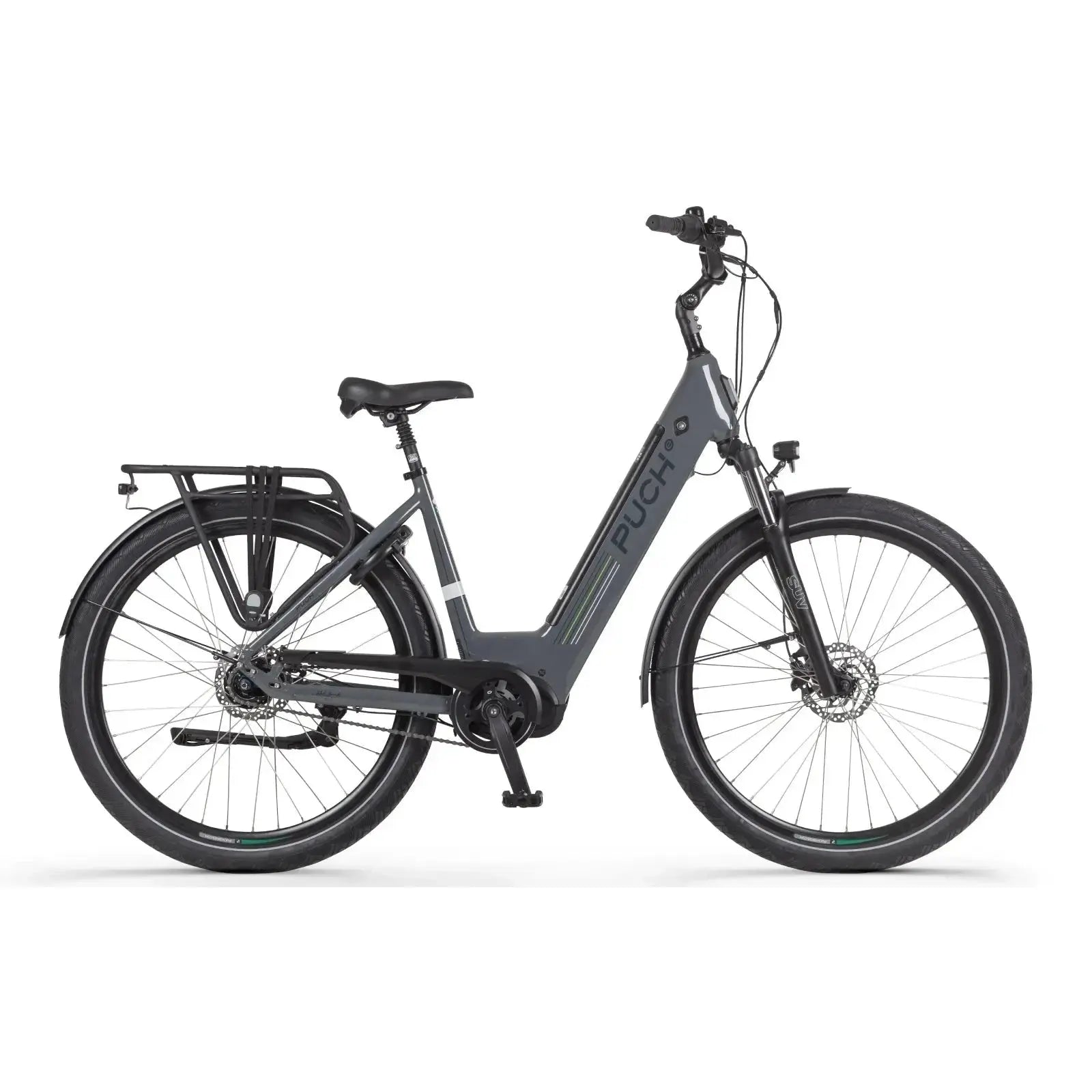 Puch E-Modern SUV N7 Elektrische Fiets- 49cm - Basalt Grijs - Damesfiets - E-bike - AE-trading