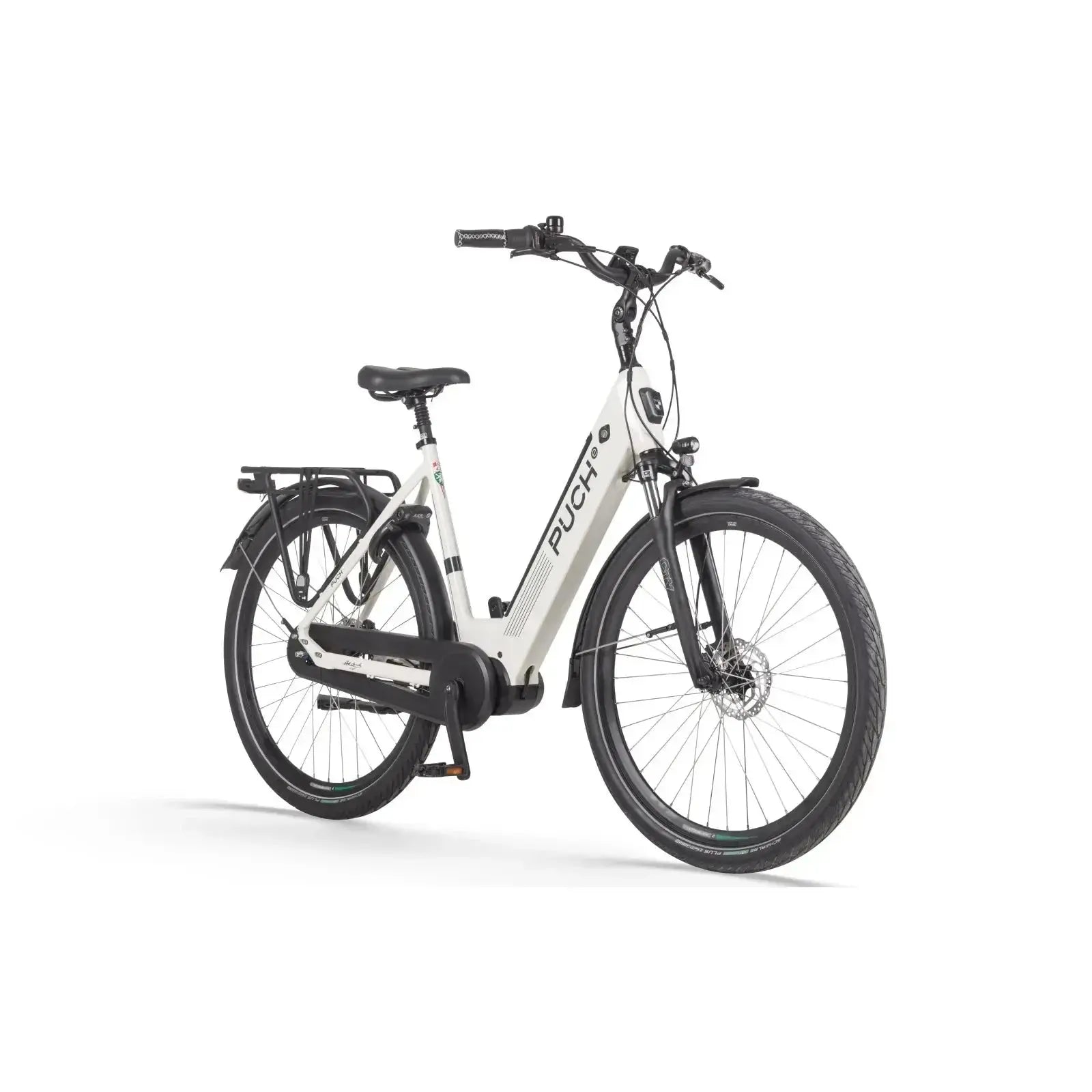 Puch E-Modern SUV N7 Elektrische Fiets - Creme Wit - Damesfiets - 49cm - E-bike - AE-trading