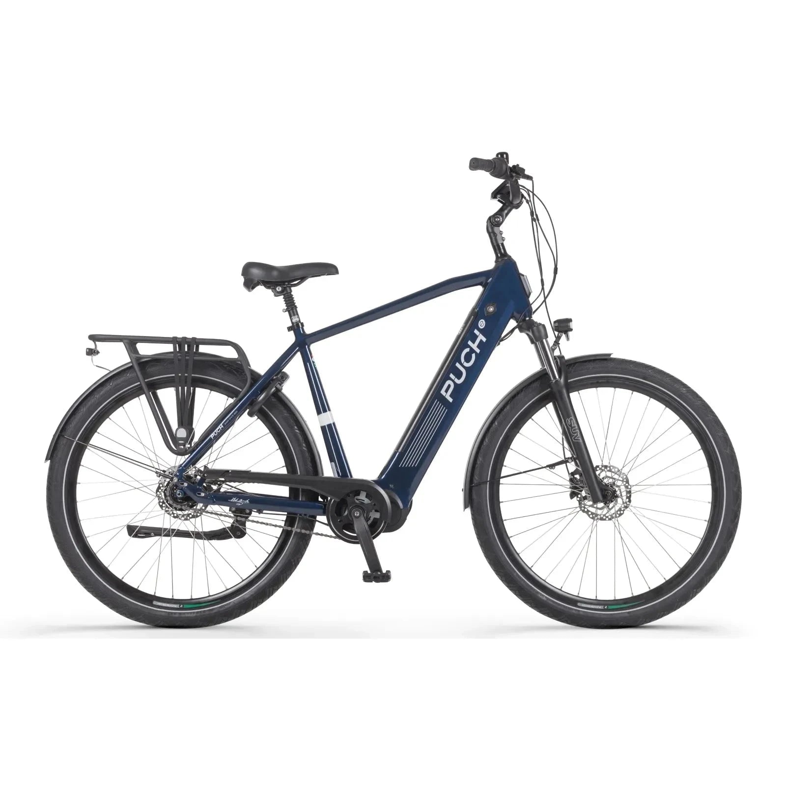 Puch E-Modern SUV N7 Elektrische Fiets - Diep Blauw - Herenfiets - Hoge instap - E-bike - AE-trading