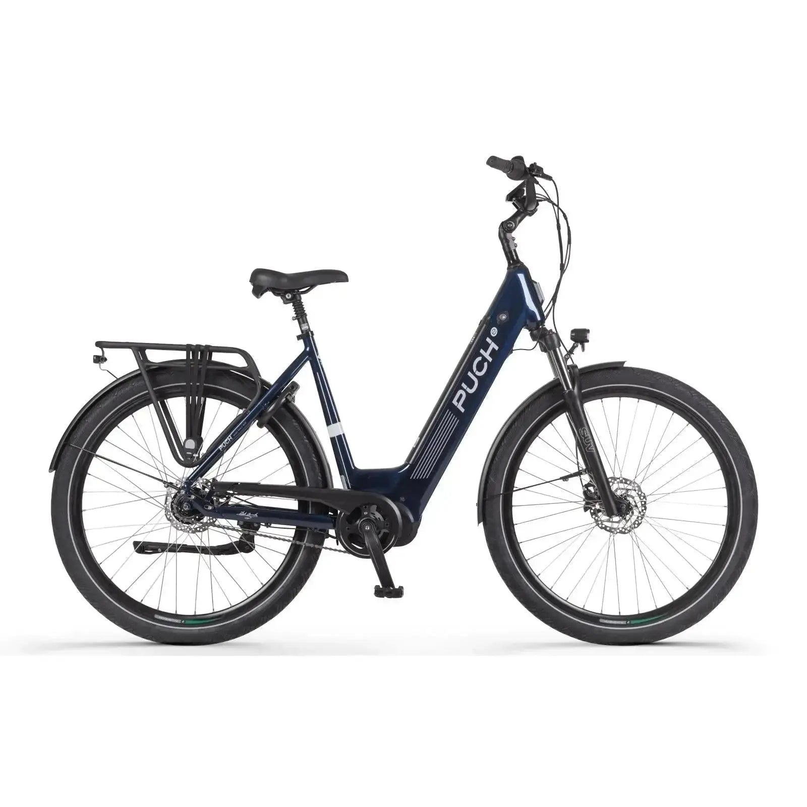 Puch E-Modern SUV N7 Elektrische Fiets - Diep Blauw - Damesfiets - 54cm- E-bike - AE-trading