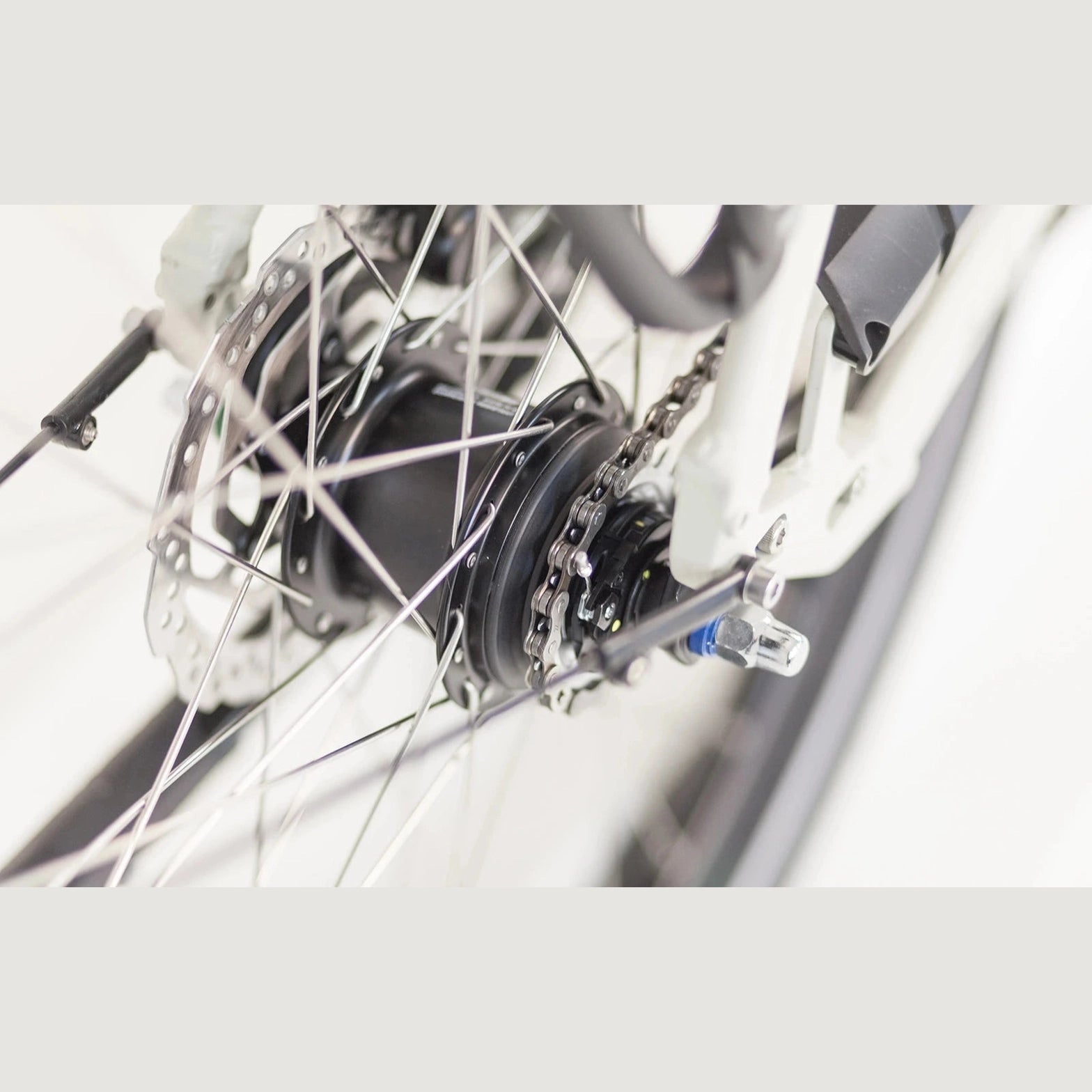 Puch E-Modern SUV N7 Elektrische Fiets - Silk Grey - Damesfiets - E-bike