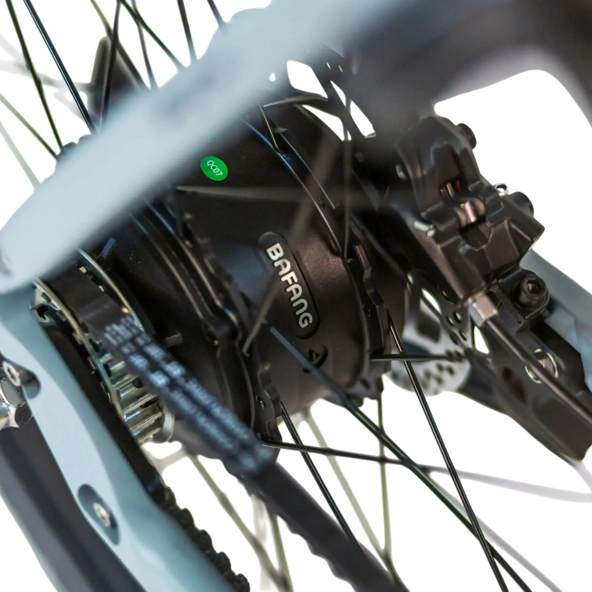 Puch E-Nova Elektrische Fiets - Mat Licht Mintgroen - 50 cm - Achterwielmotor - AE-trading