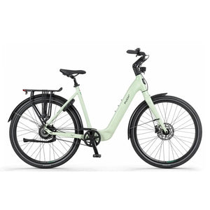 Puch E-Nova Elektrische Fiets - Mat Licht Mintgroen - 50 cm - Achterwielmotor - AE-trading
