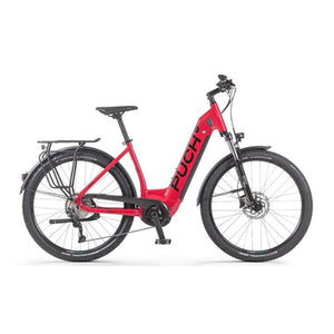 Puch E-Outdoor Performance - Elektrische Fiets - Glanzend Rood - Accu 625Wh - 250W Bosch Middenmotor - Shimano Deore 10 Versnellingen - Hydraulische Remmen