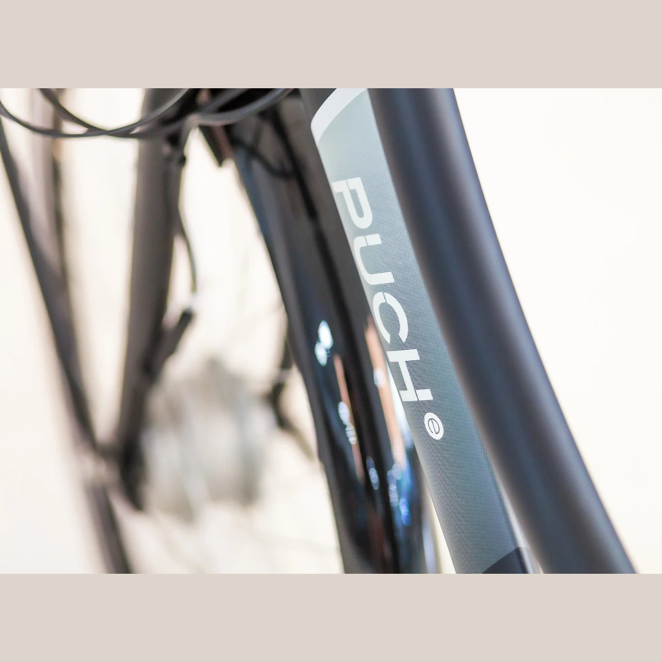 Puch E-Rock N3 Elektrische fiets - Mat Zwart - Damesfiets - 50cm - E-bike