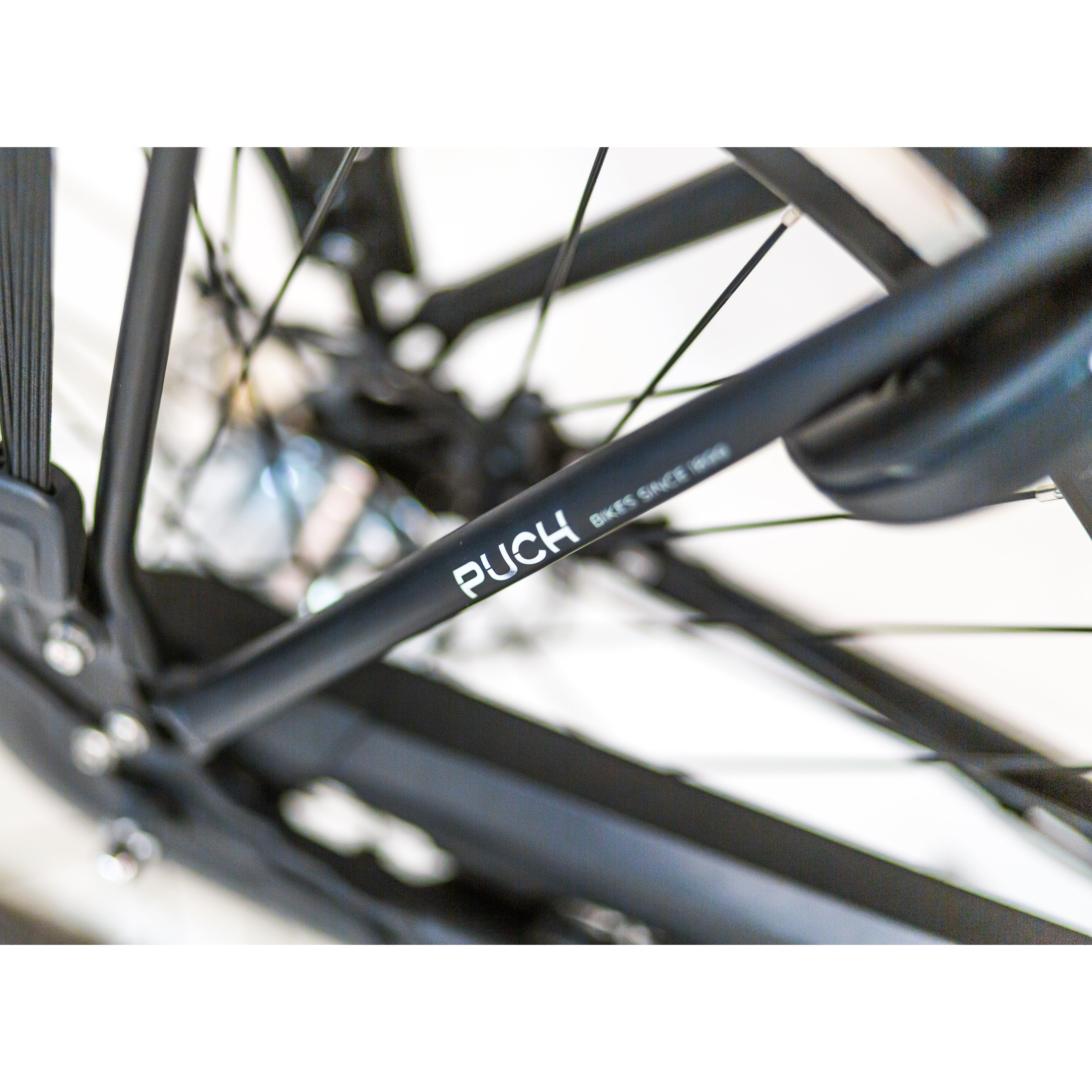 Puch E-Rock N7 - Black Matt - Hoge Instap - 55cm - AE-trading