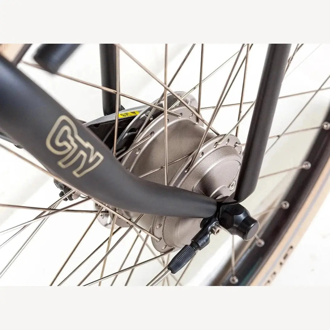 Puch E-Rock N7 - Black Matt - Lage Instap - 50cm - AE-trading