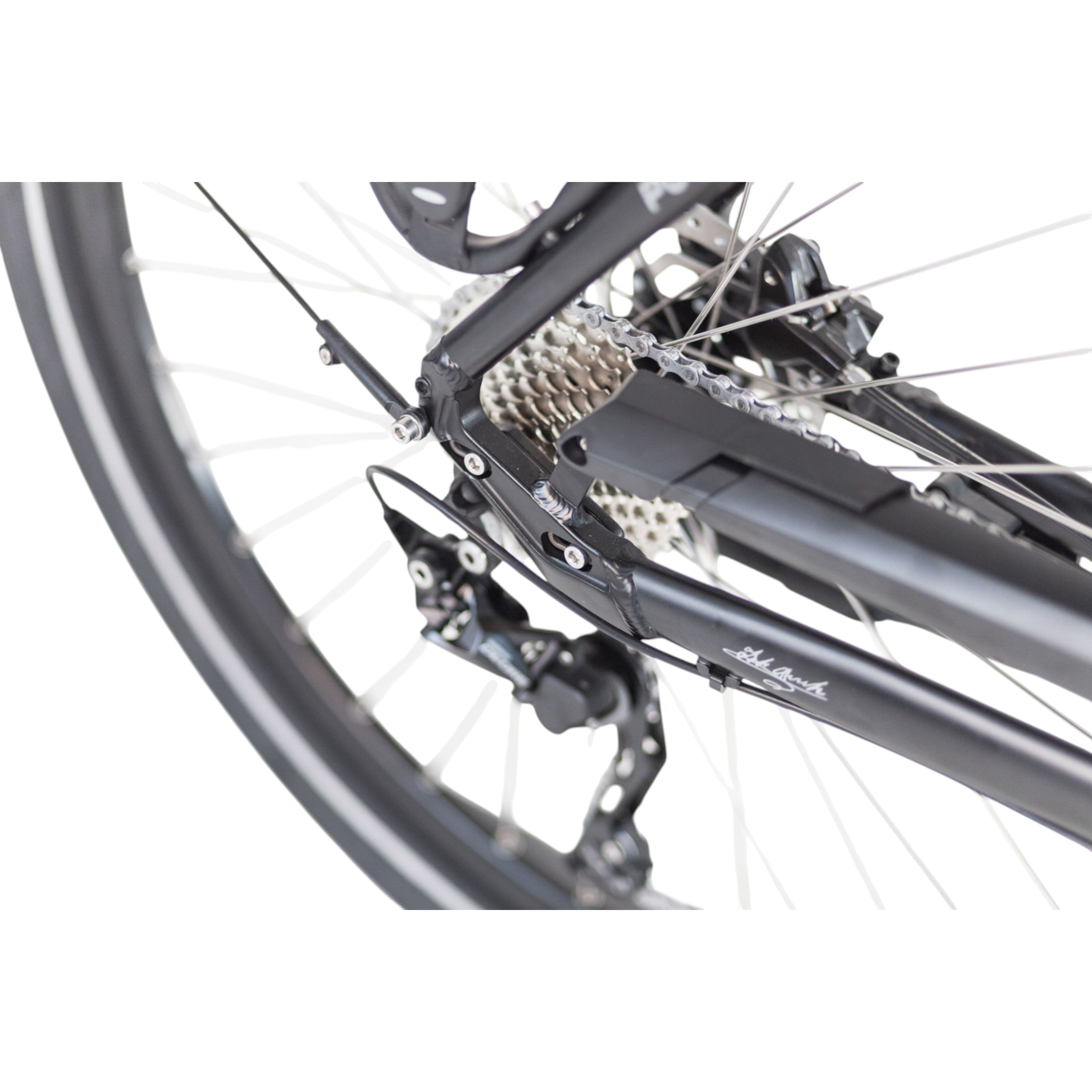 Puch E-Saphir SUV D10 - Zwart - 600Wh - 54cm - Elektrische Stadsfiets - AE-trading