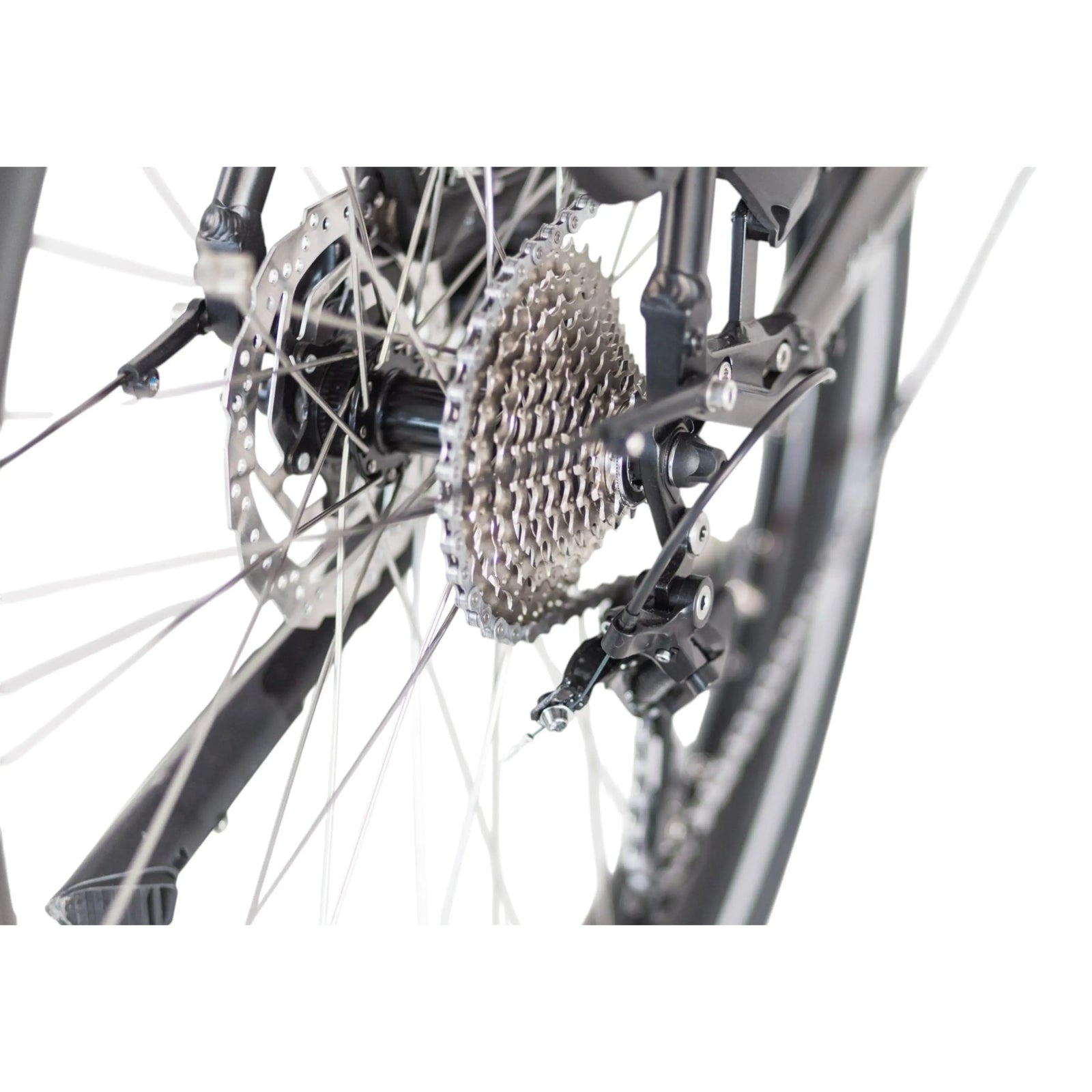 Puch E-Saphir SUV D10 - Zwart - 600Wh - 49cm - Elektrische Stadsfiets - AE-trading