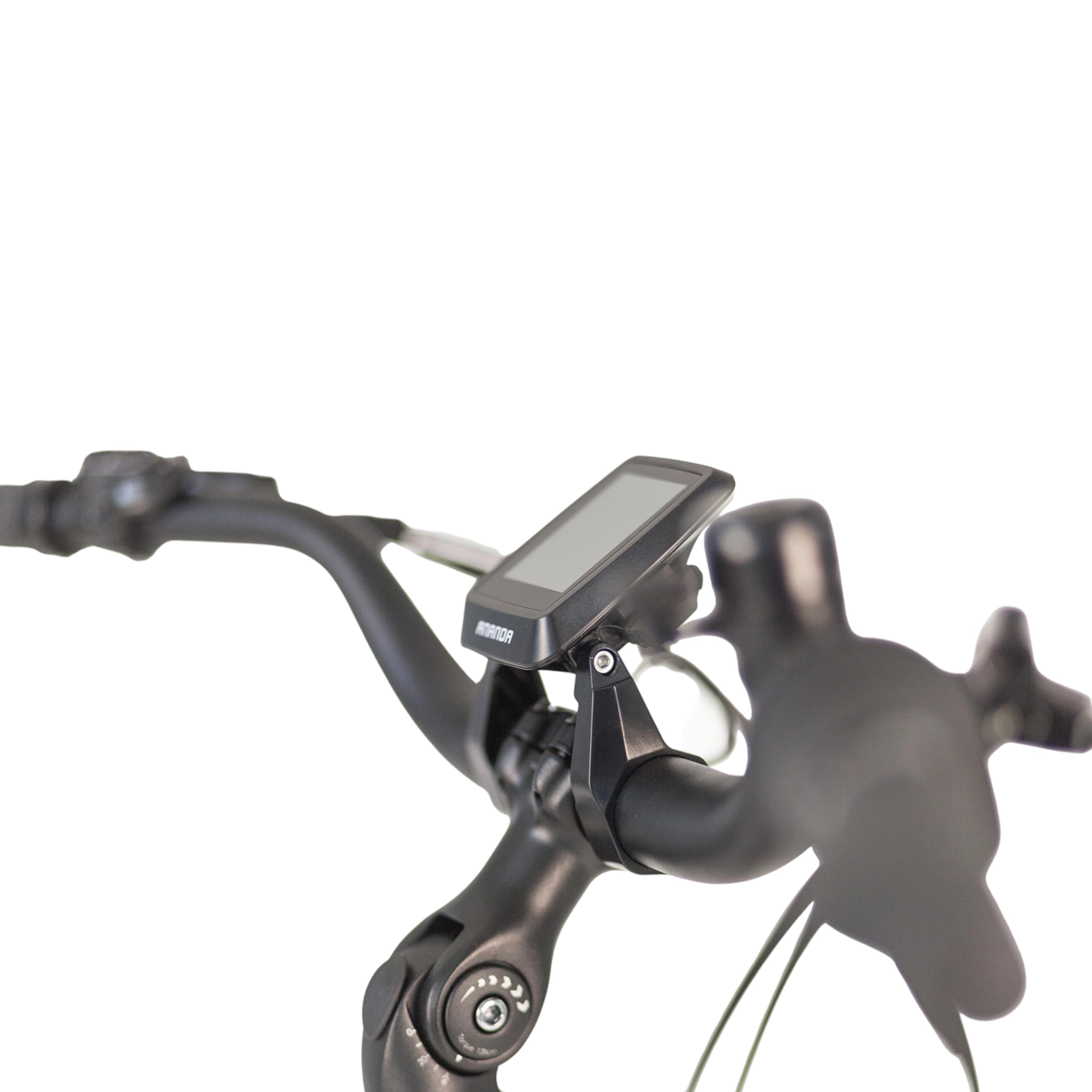 Puch E-Saphir SUV N7 - Glossy Basalt Grey - 720Wh - 54cm - Elektrische Stadsfiets - AE-trading