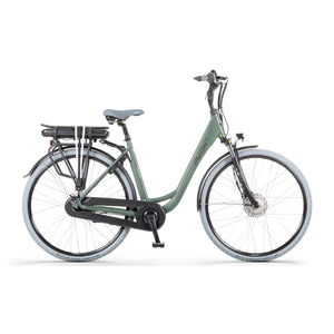 Puch E-Soul N7 Elektrische Fiets - Damesfiets - 55 cm - Khaki Groen - E-bike - AE-trading