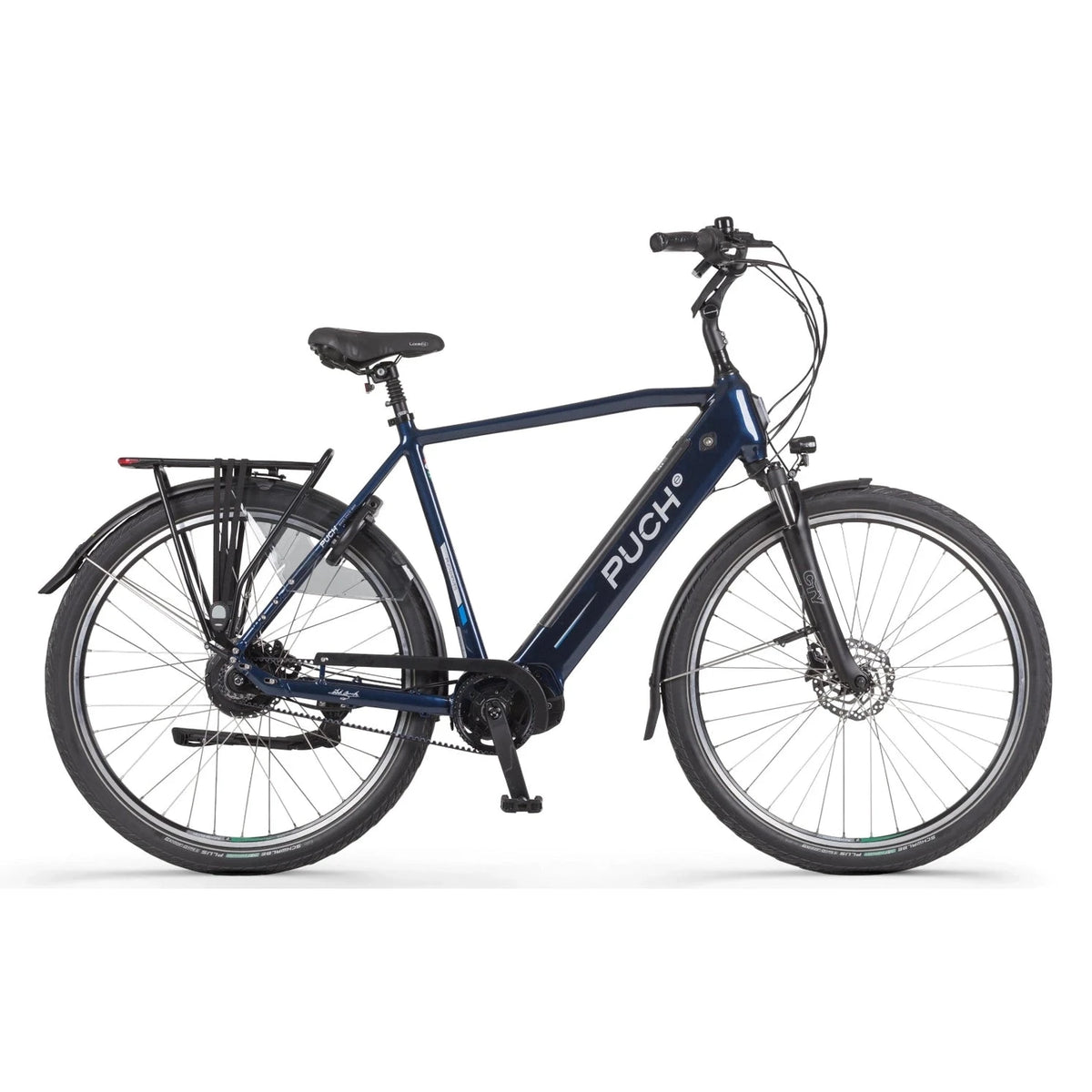 Puch E-Zirkon Enviolo Belt - Blue Indigo Glossy - Hoge Instap - 58cm - AE-trading