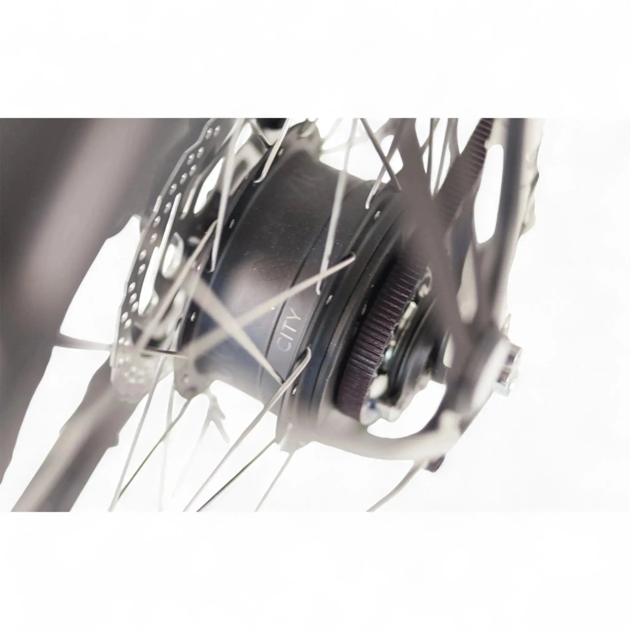 Puch E-Zirkon Enviolo Belt Elektrische Fiets - 49 cm - Damesfiets - Zijden Grijs - E-bike - AE-trading