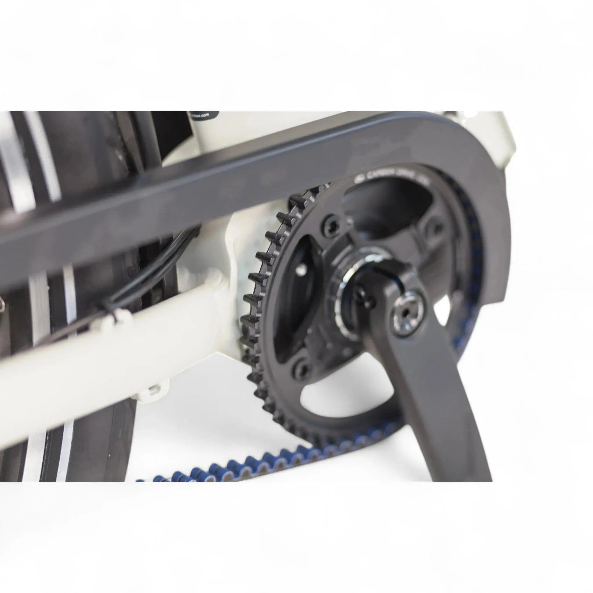 Puch E-Zirkon Enviolo Belt Elektrische Fiets - 49 cm - Damesfiets - Zijden Grijs - E-bike - AE-trading