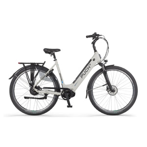 Puch E-Zirkon Enviolo Belt Elektrische Fiets - 54 cm - Damesfiets - Zijden Grijs - E-bike - AE-trading