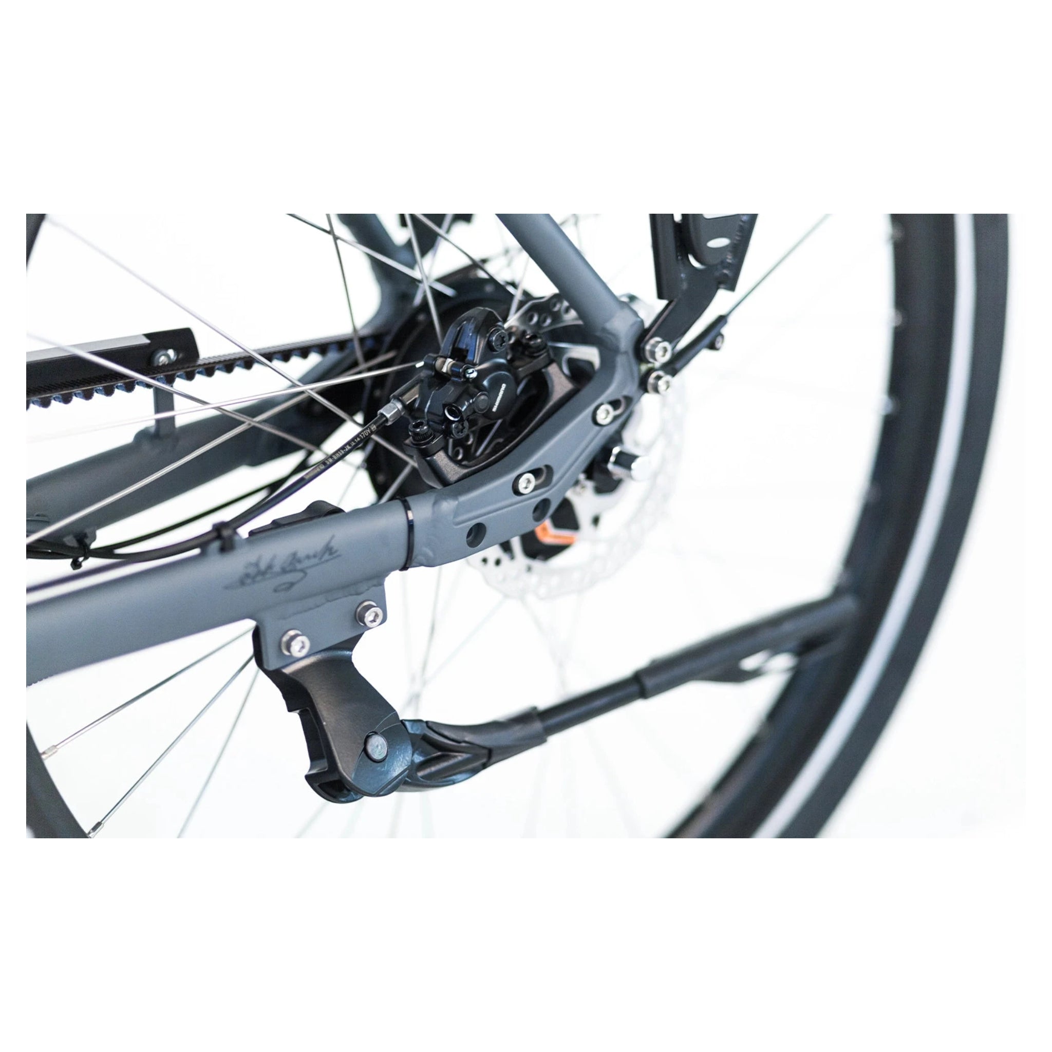 Puch E-Zirkon Enviolo Belt SUV Elektrische Fiets - 54 cm - Damesfiets - Basalt Grijs - E-bike - AE-trading