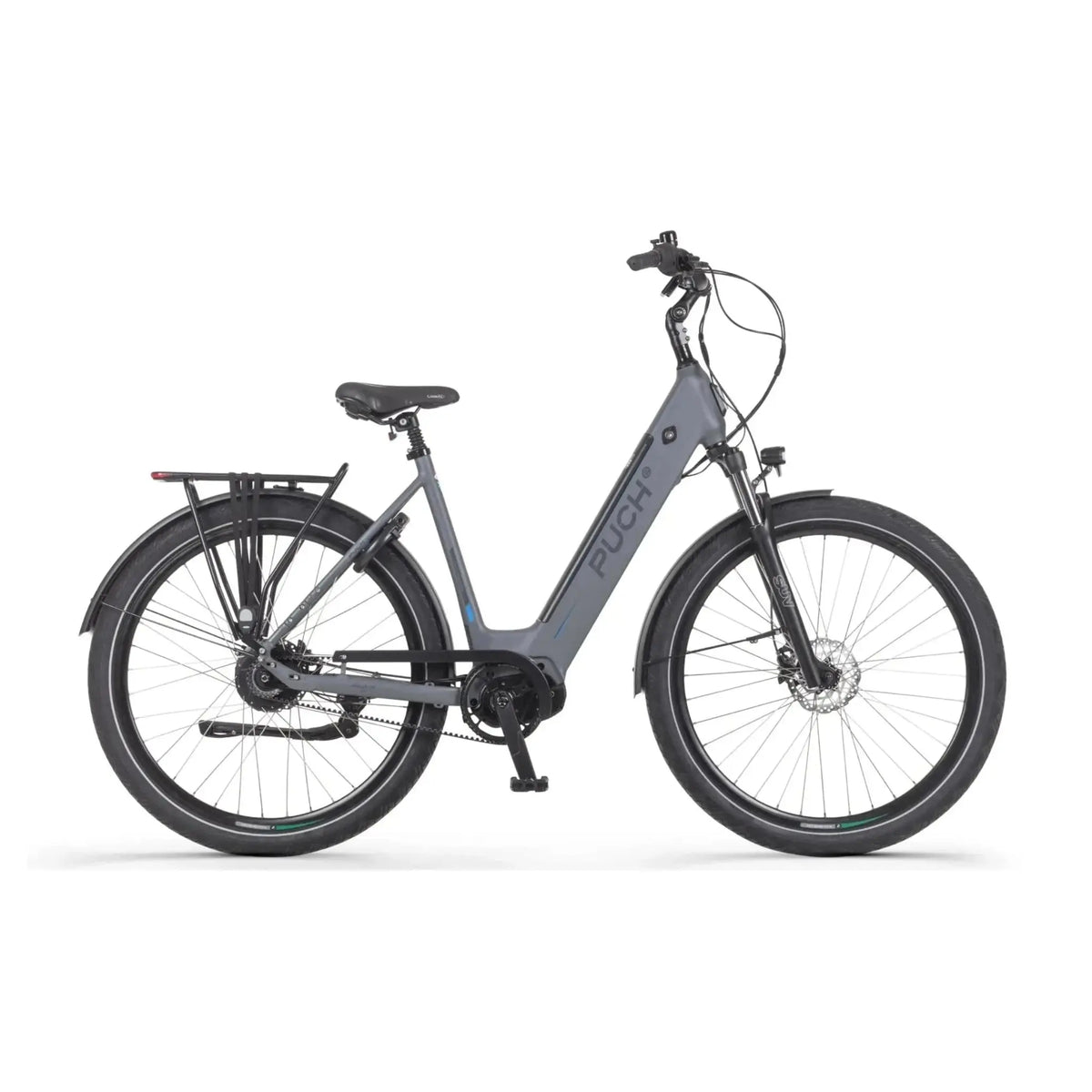 Puch E-Zirkon Enviolo Belt SUV Elektrische Fiets - 49 cm - Damesfiets - Basalt Grijs - E-bike - AE-trading