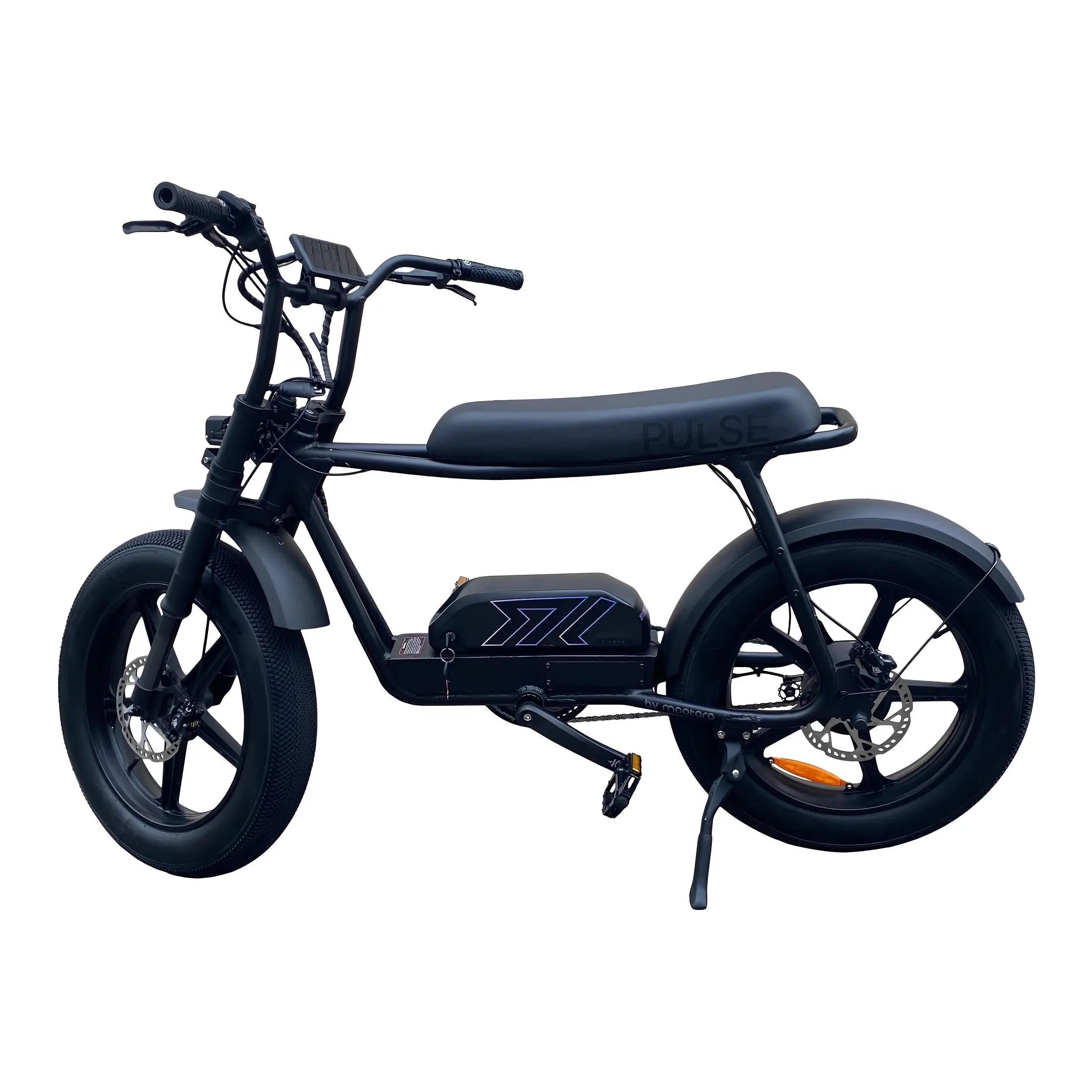 Pulse Fatbike Q1 City Zwart - AE-trading