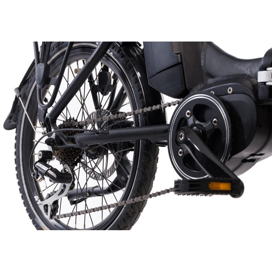 Qivelo Devron Fold – Zwart – Elektrische Vouwfiets 417Wh - AE-trading