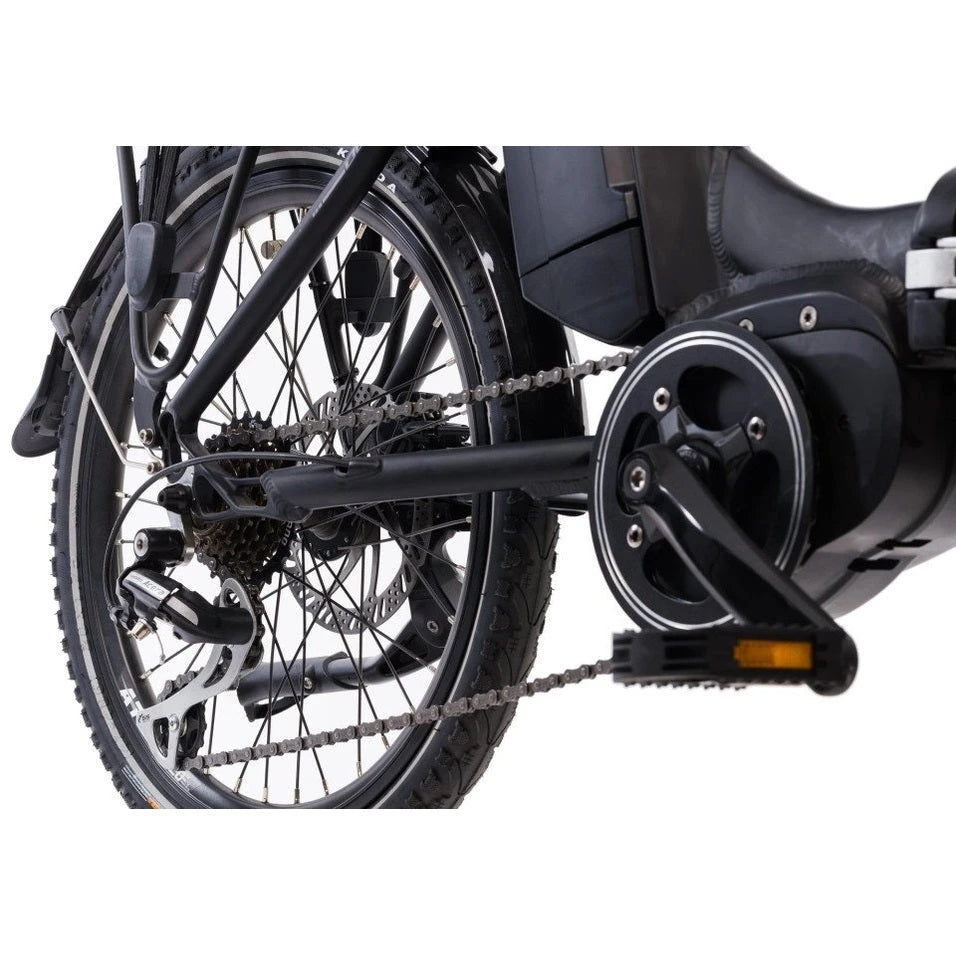 Qivelo Devron Fold – Zwart – Elektrische Vouwfiets 417Wh - AE-trading
