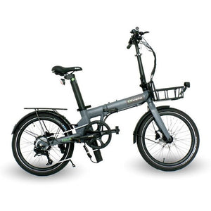 Qivelo Foldflex – Mat Grijs – 540Wh – Elektrische Vouwfiets - AE-trading