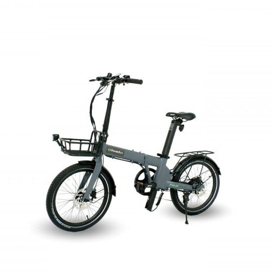 Qivelo Foldflex – Mat Grijs – 540Wh – Elektrische Vouwfiets - AE-trading