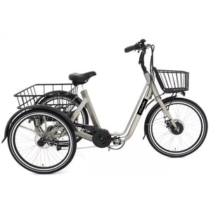 Qivelo Senior Fold – Mat Grijs – 468Wh – Inklapbare Elektrische Driewieler - AE-trading