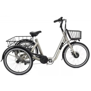 Qivelo Senior Fold – Mat Grijs – 468Wh – Inklapbare Elektrische Driewieler - AE-trading