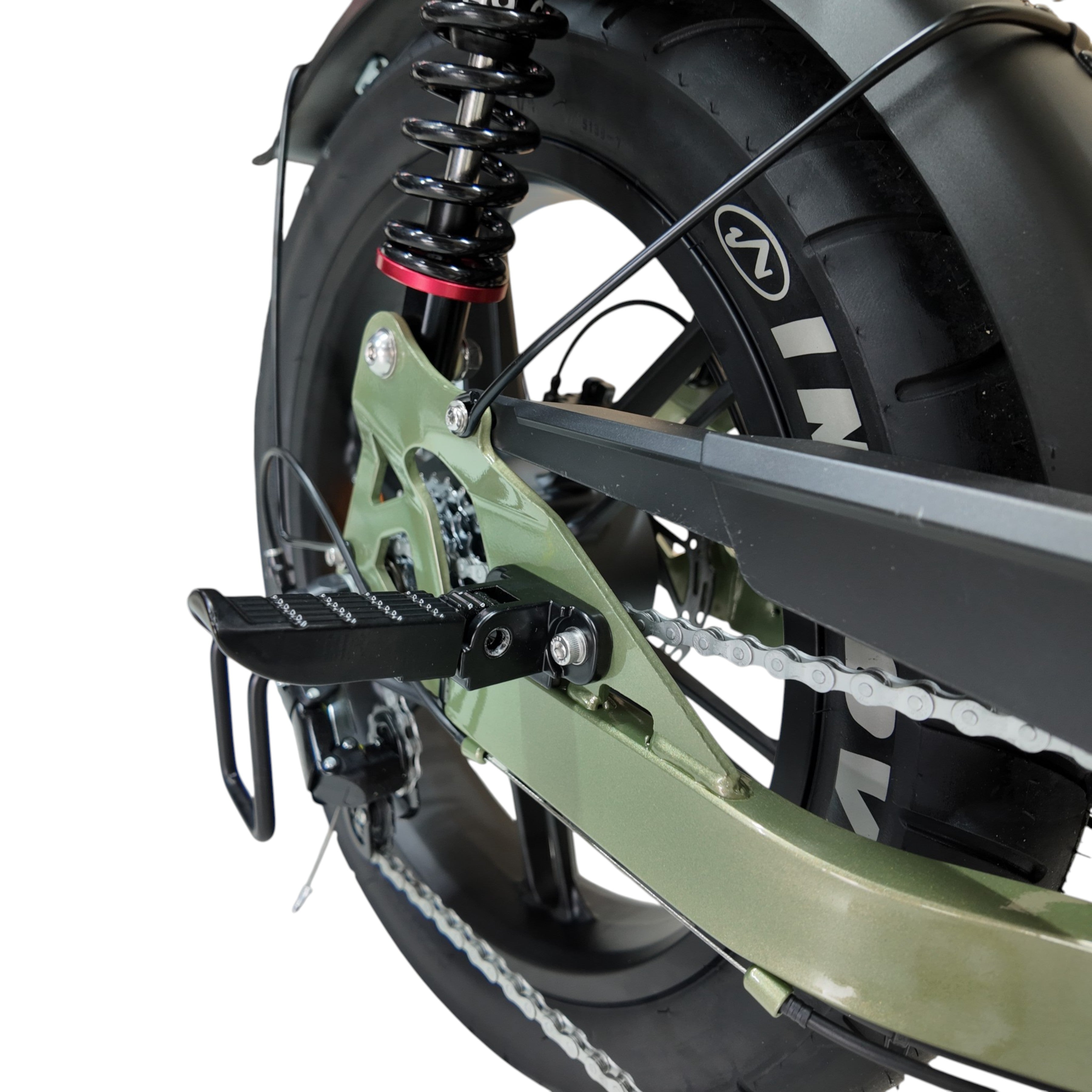 QmWheel D50 Fatbike - Groen - AE-trading