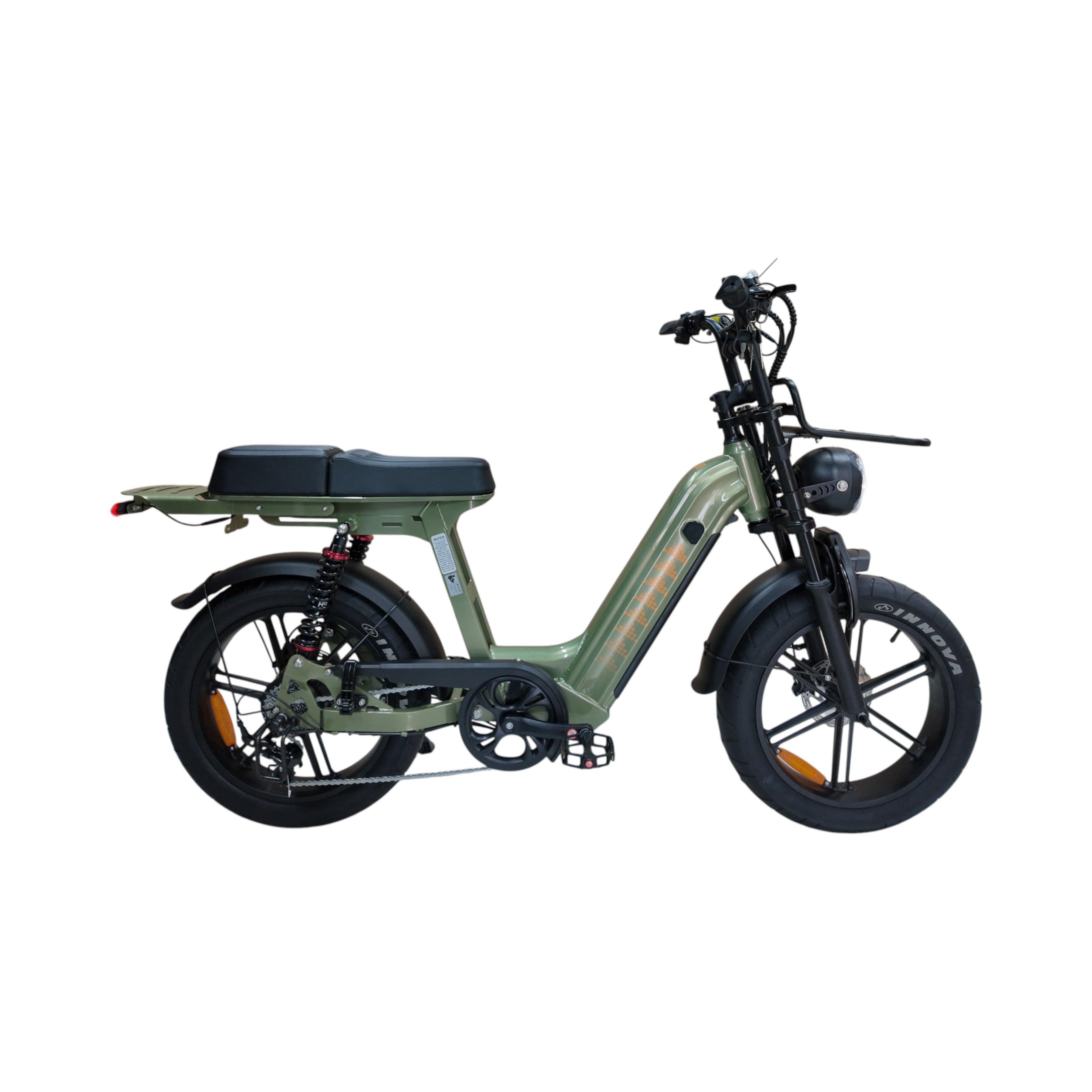 QmWheel D50 Fatbike - Groen - AE-trading