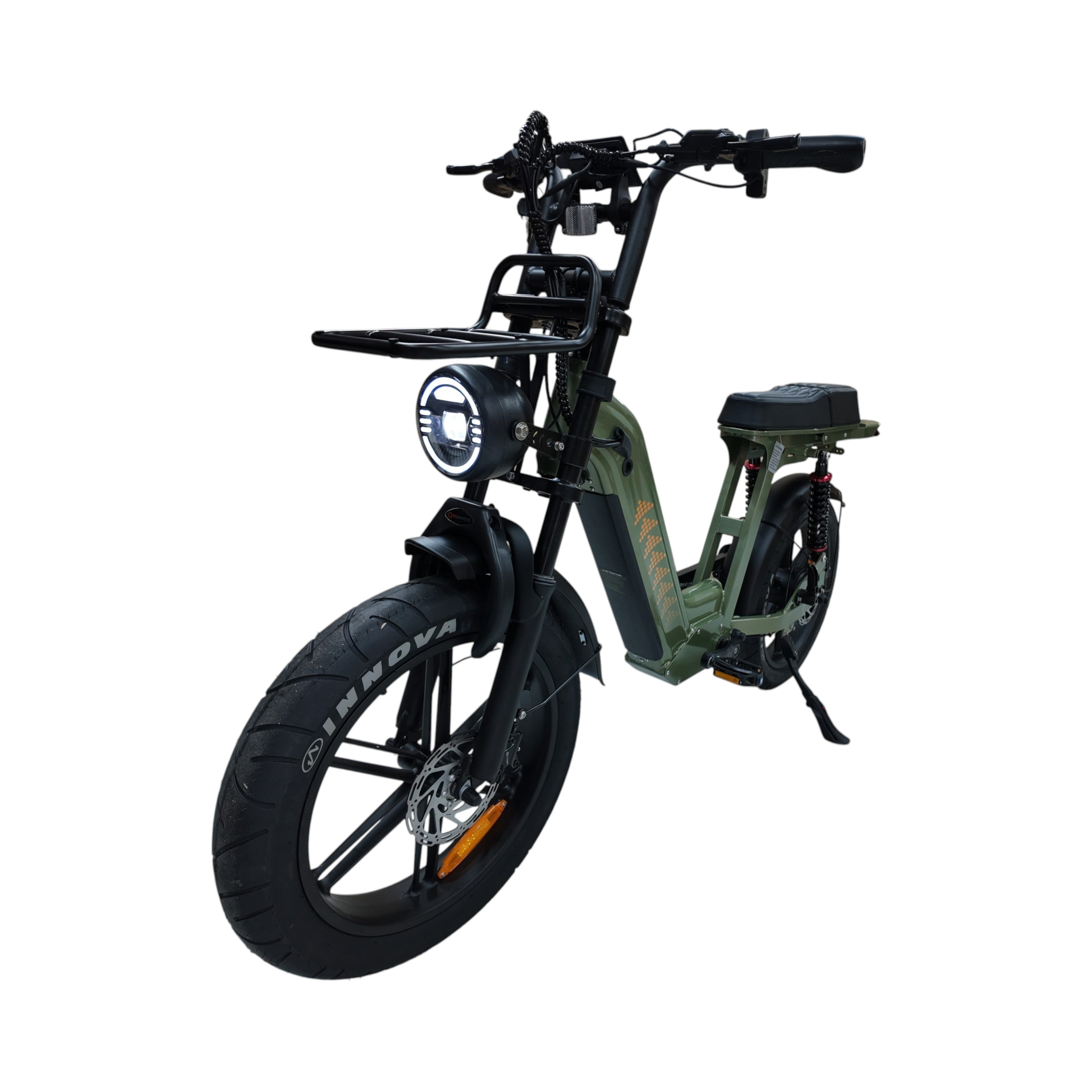 QmWheel D50 Fatbike - Groen - AE-trading