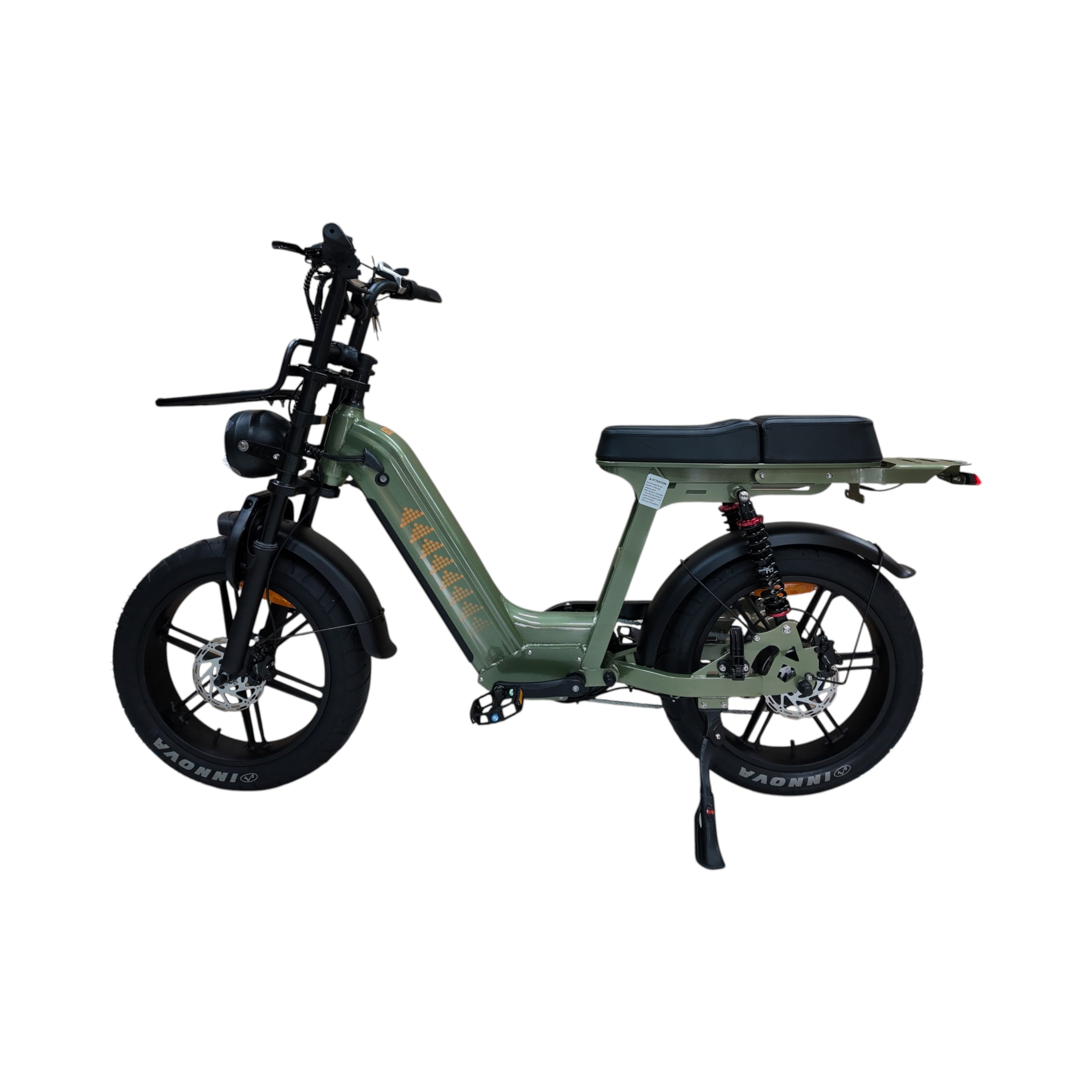 QmWheel D50 Fatbike - Groen - AE-trading