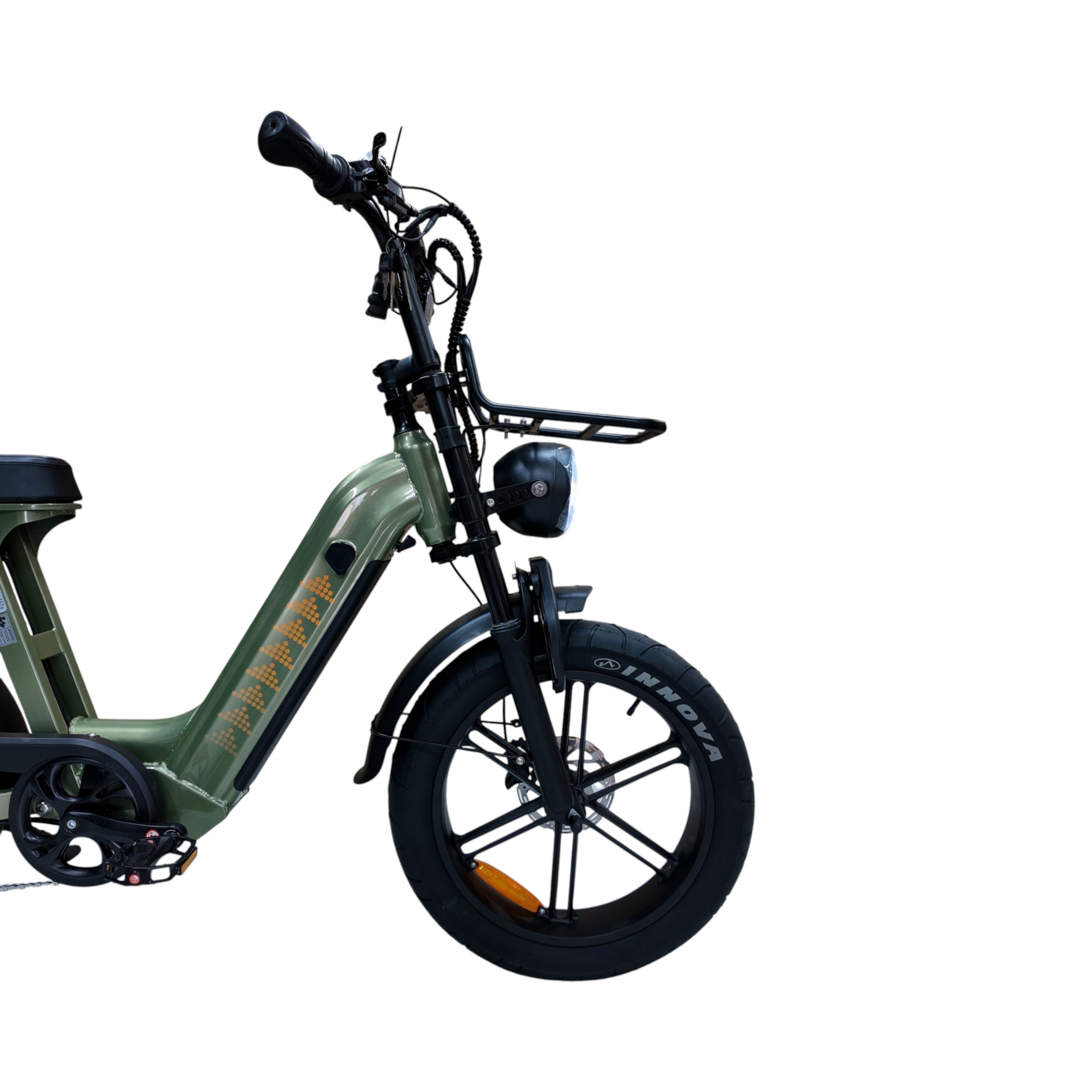 QmWheel D50 Fatbike - Groen - AE-trading