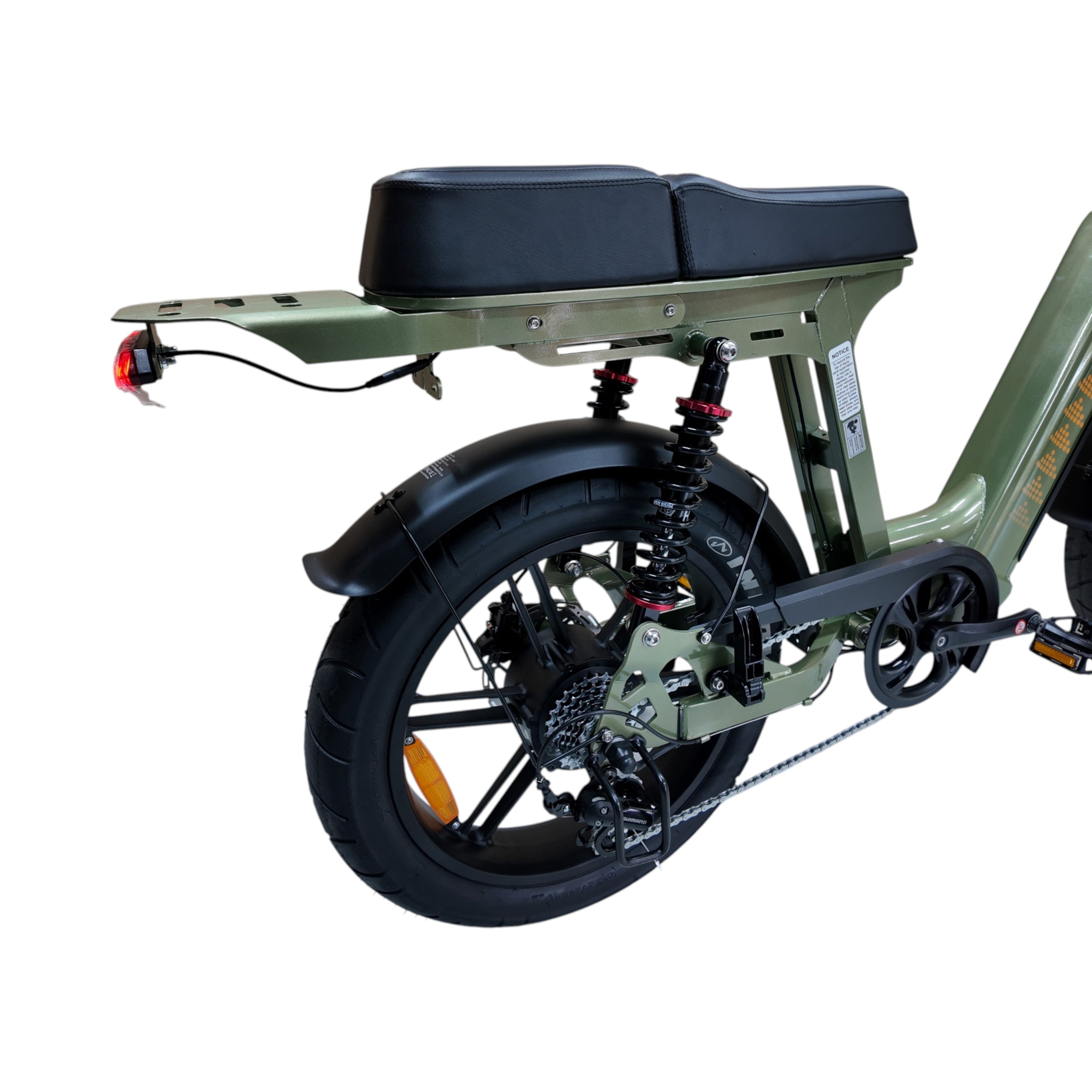 QmWheel D50 Fatbike - Groen - AE-trading