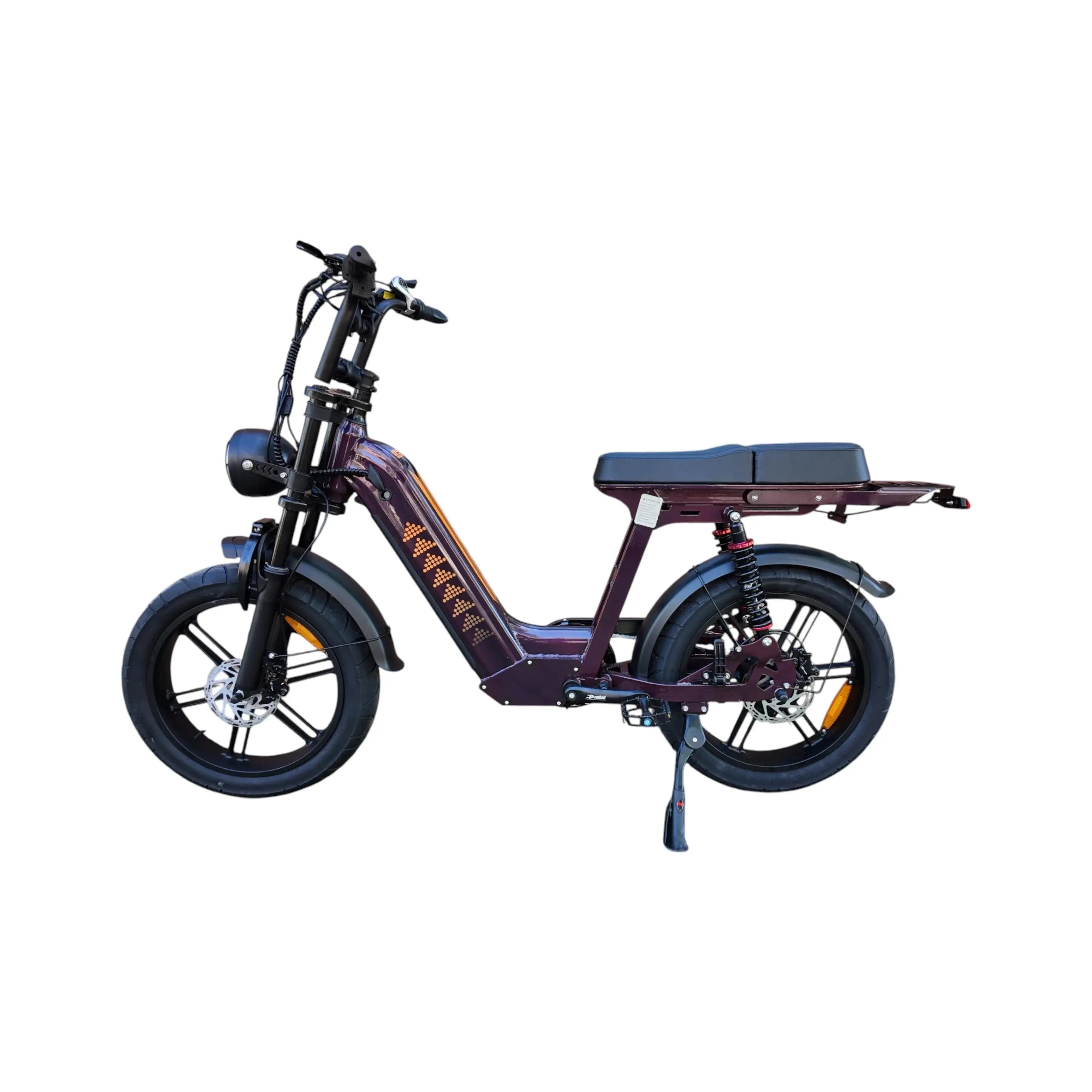 QmWheel D50 Fatbike - Paars - AE-trading