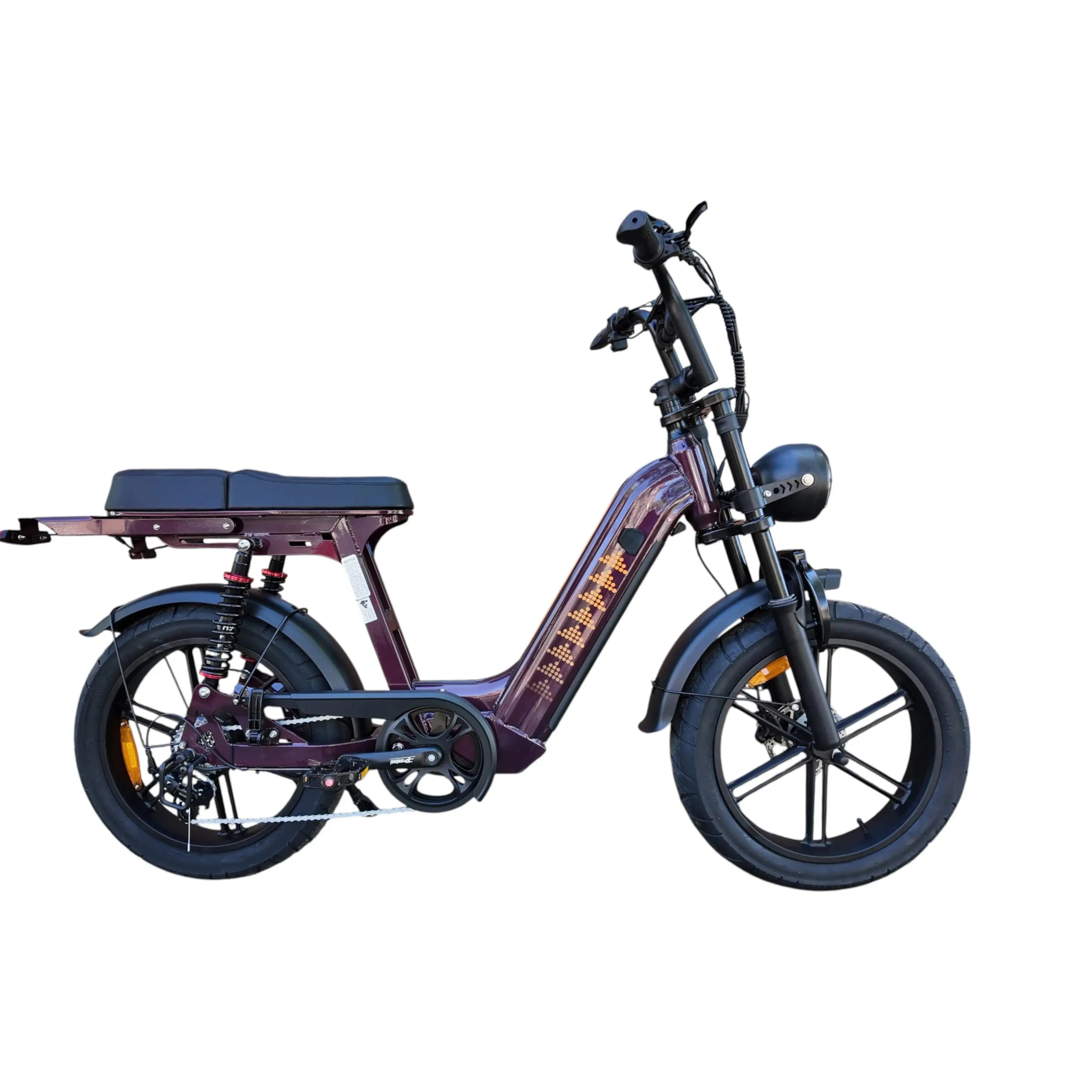 QmWheel D50 Fatbike - Paars - AE-trading