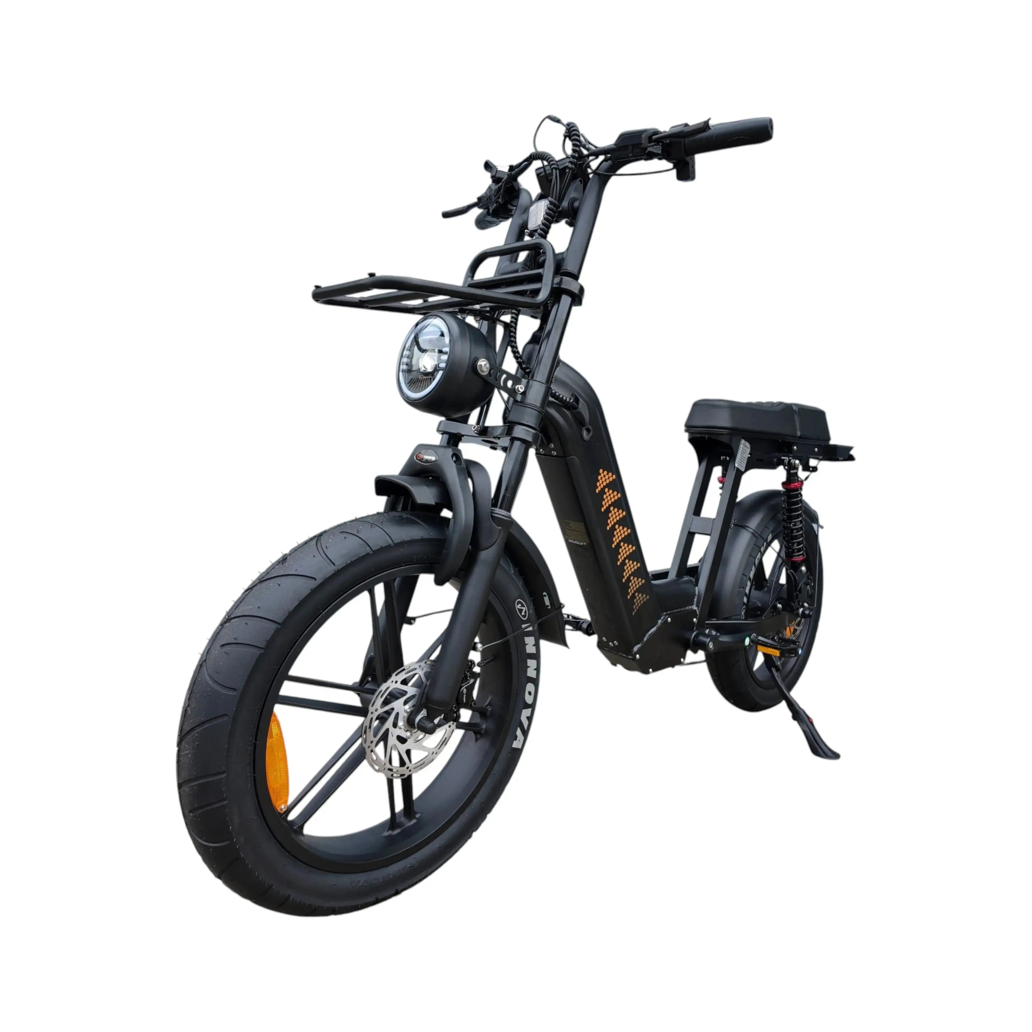 QmWheel D50 Fatbike - Zwart - AE-trading