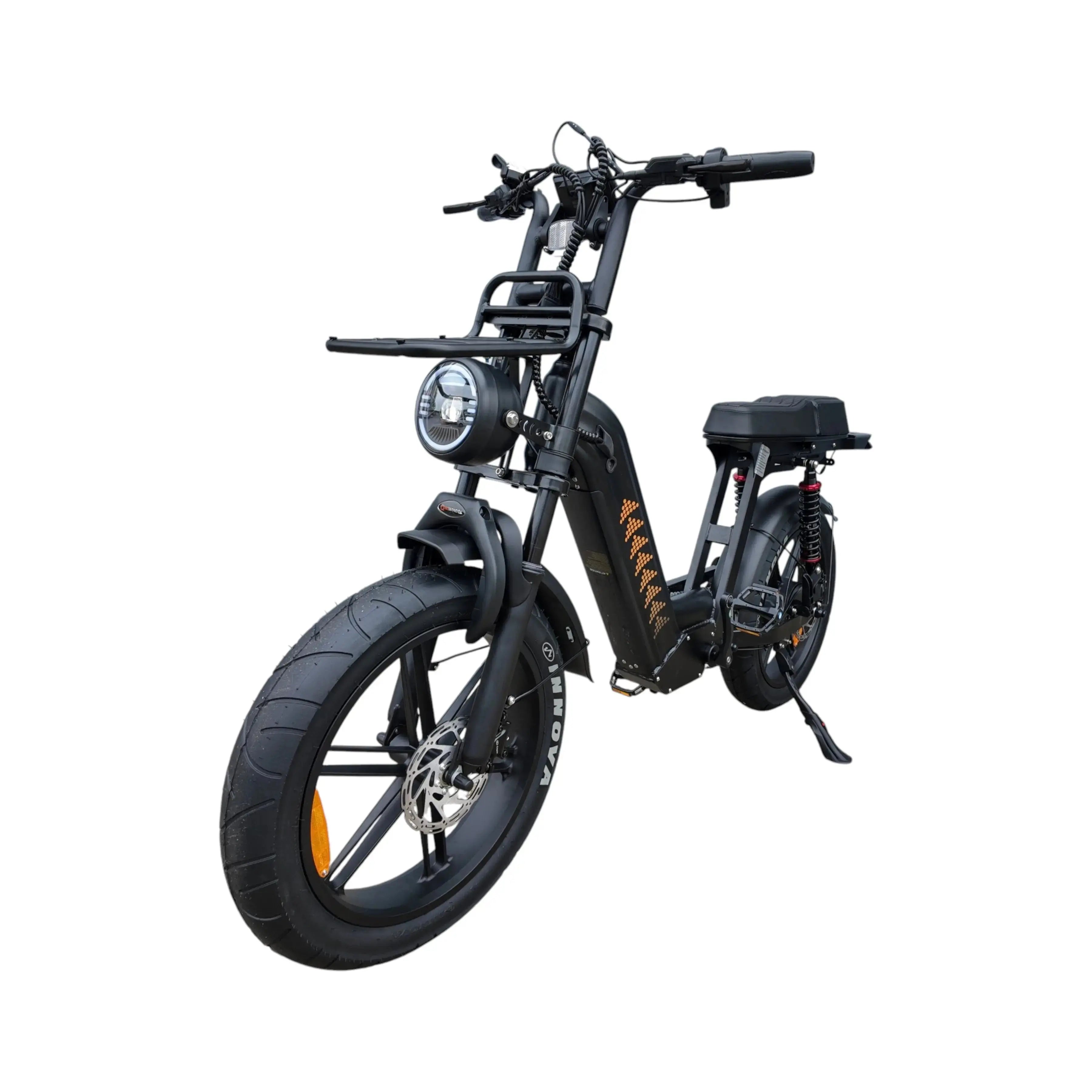 QmWheel D50 Fatbike - Zwart - AE-trading