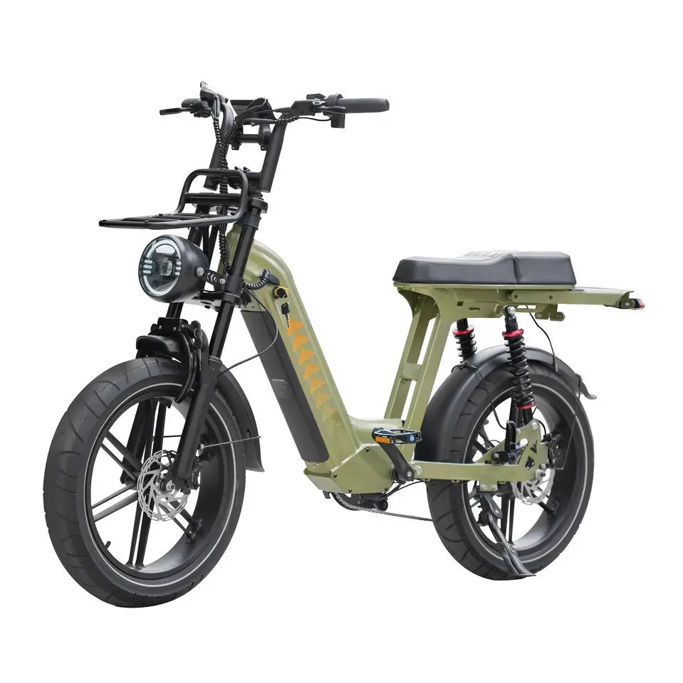 QmWheel D50 Fatbike - Groen - AE-trading