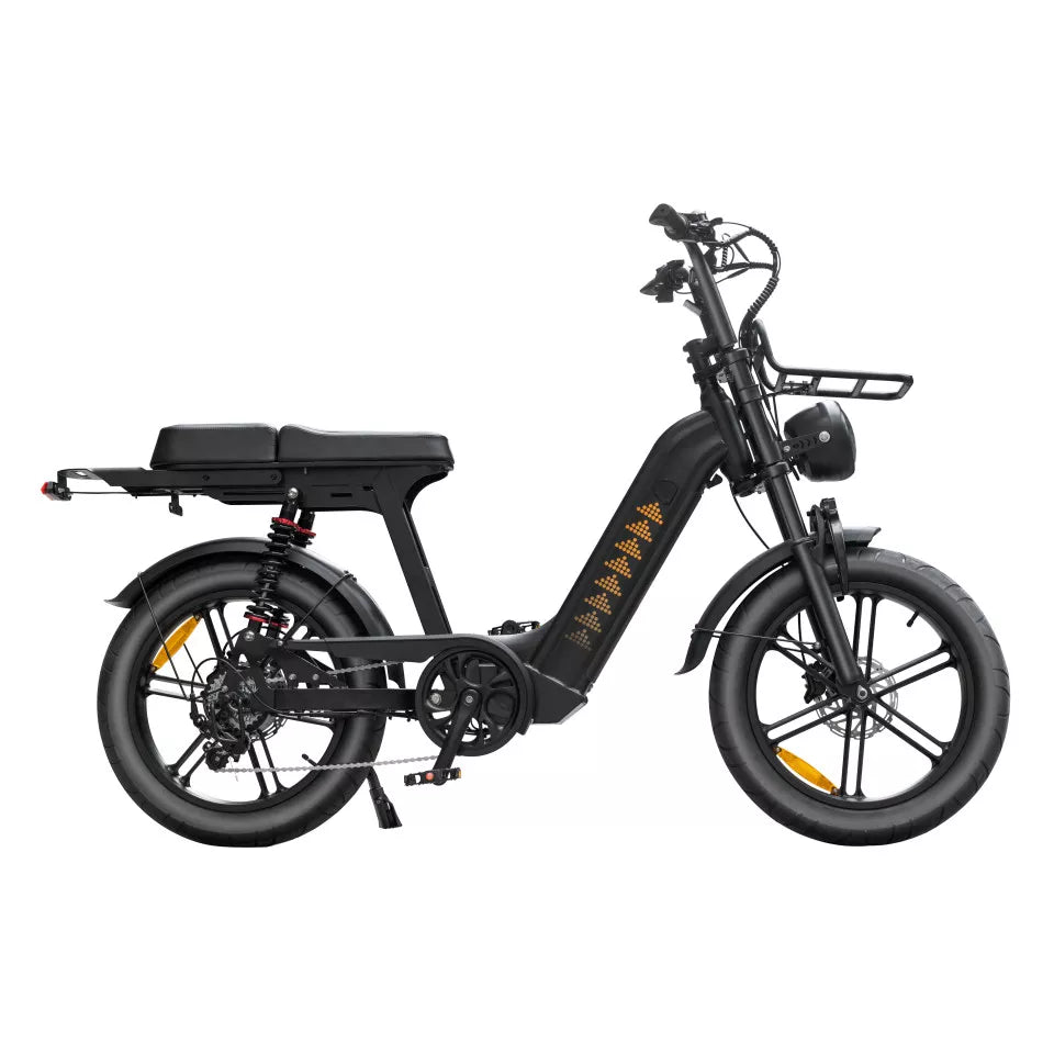 QmWheel D50 - Zwart - Elektrische Fatbike - AE-trading