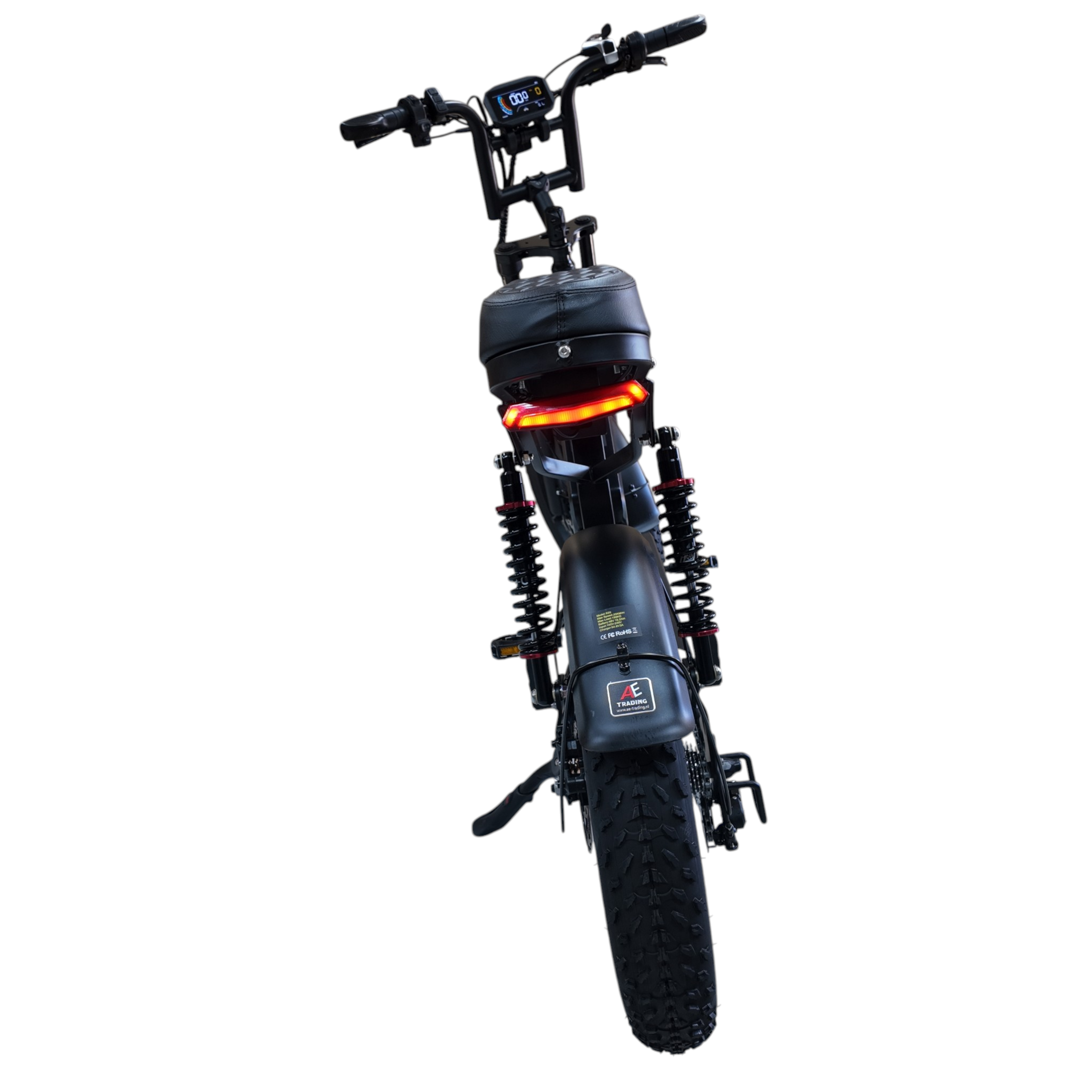QmWheel S20 Pro – Fatbike – Zwart – Hydraulische Remmen - AE-trading