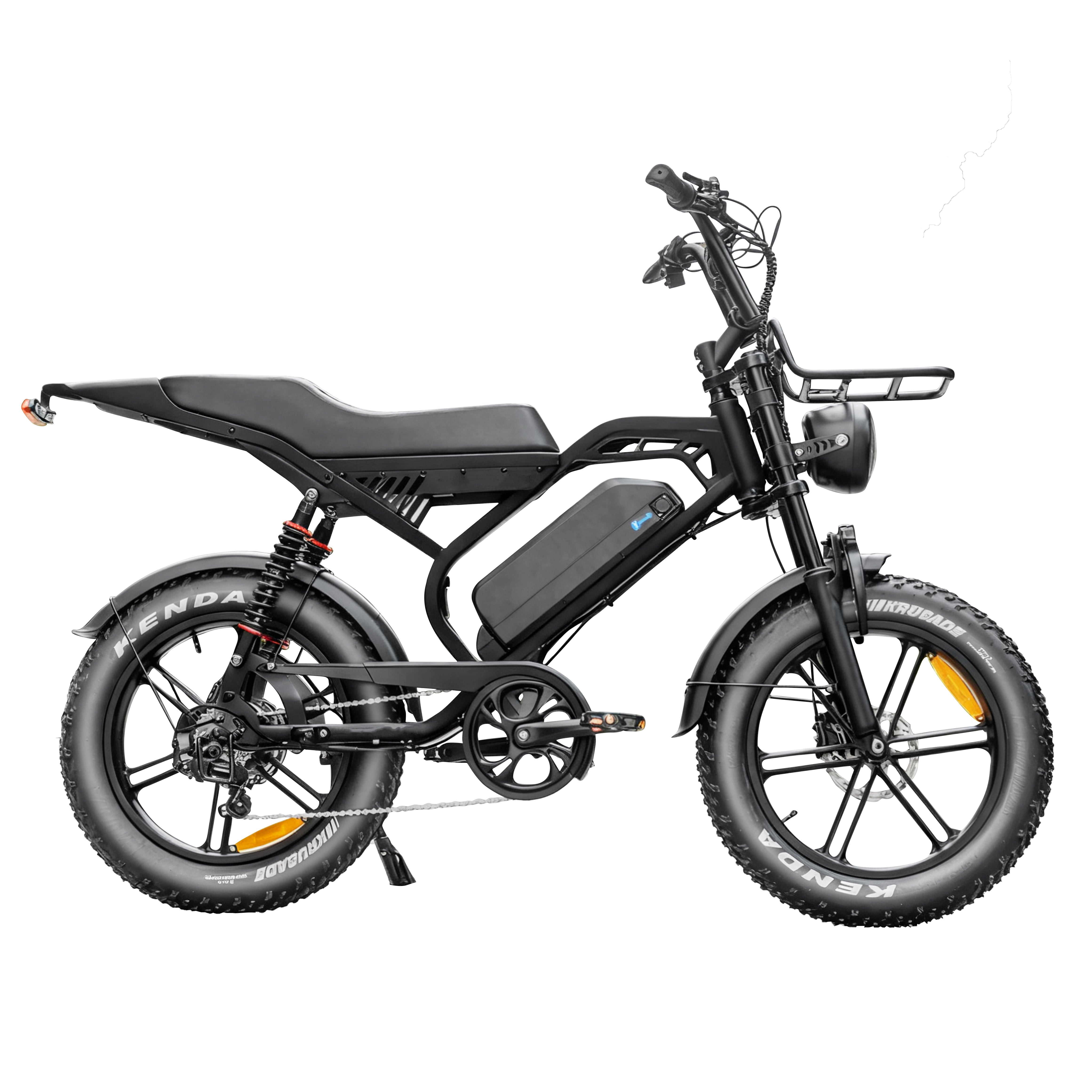 QmWheel S20 Pro – Fatbike – Zwart – Hydraulische Remmen - AE-trading